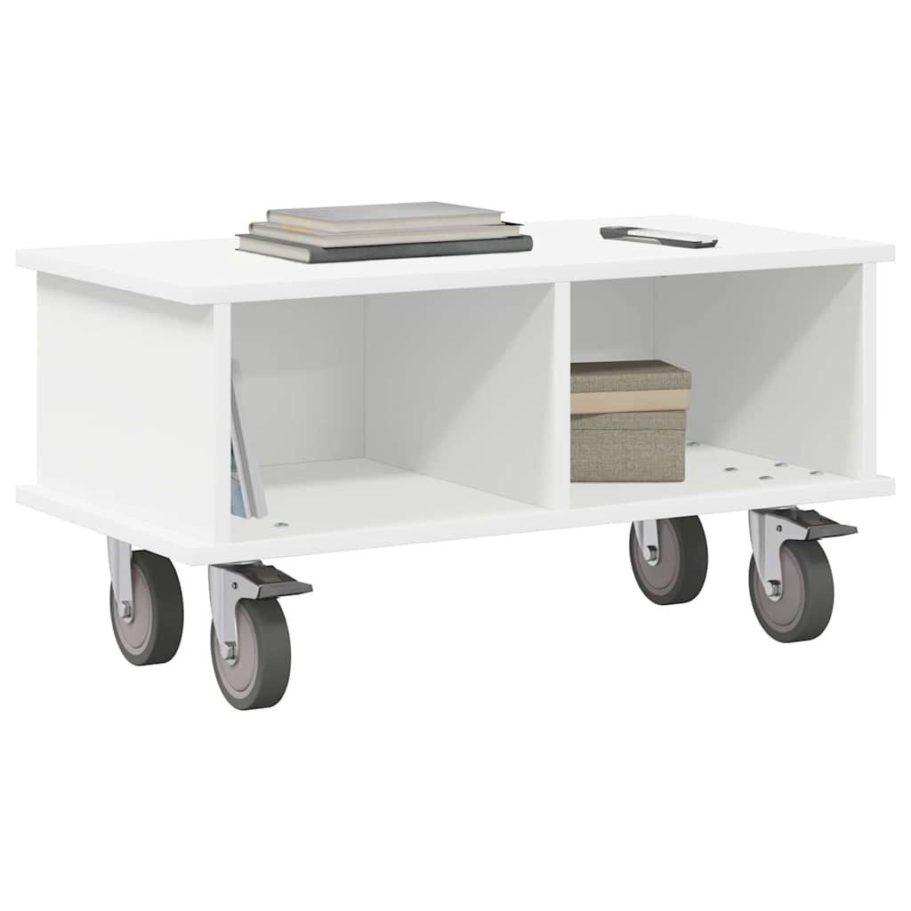 vidaXL TV-Schrank TV-Ständer 68,5 x 35 x 35 cm Weiß Holzwerkstoff (1-St)