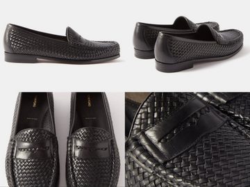 Tom Ford TOM FORD Neville Woven Leder Loafers Sneakers Schuhe Mocassin Slippers Sneaker
