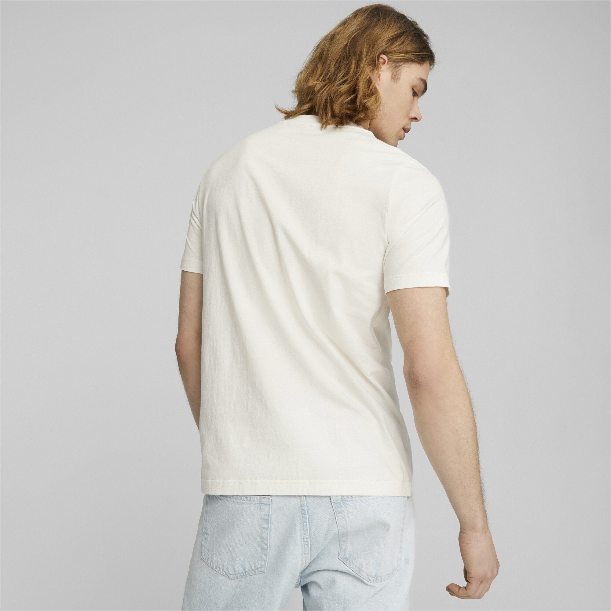 PUMA T-Shirt PUMA SQUAD White Warm Herren T-Shirt