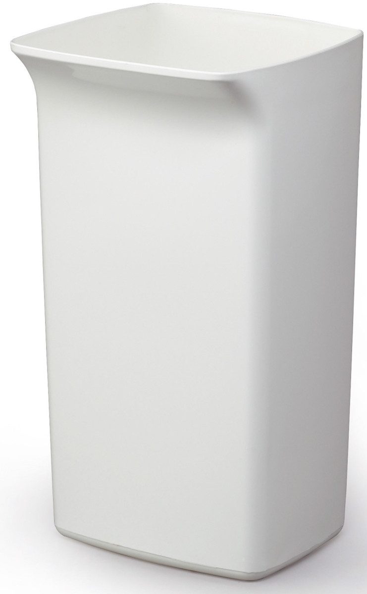 DURABLE Papierkorb Abfallbehälter Durabin Square 40 40l weiß