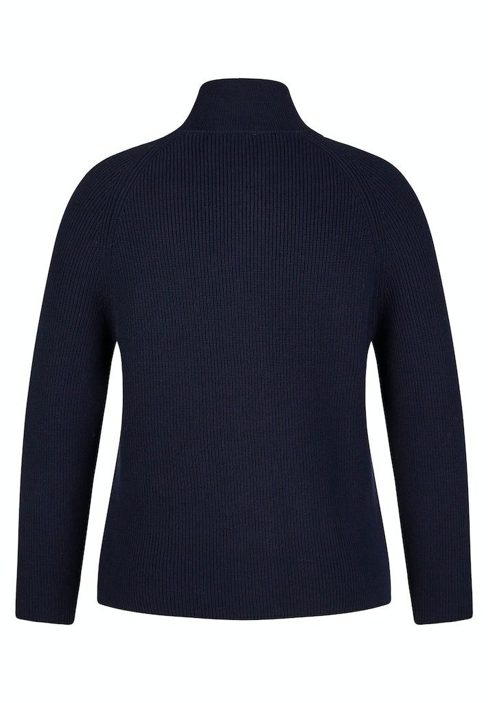 Rabe Strickweste Strickjacke Marine