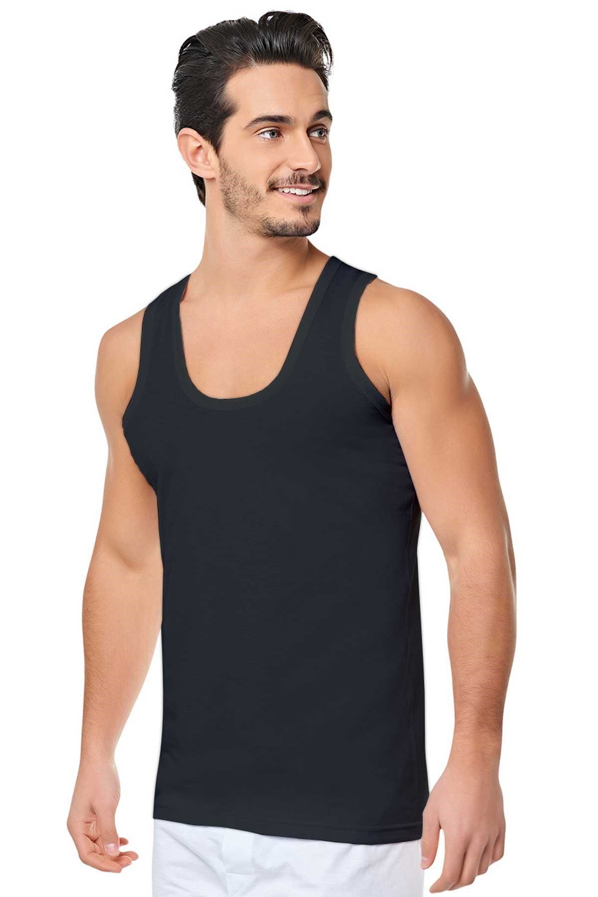 Selef Creation Unterhemd 6er Pack PREMIUM Herren Unterhemd Feinripp Tank-To günstig online kaufen