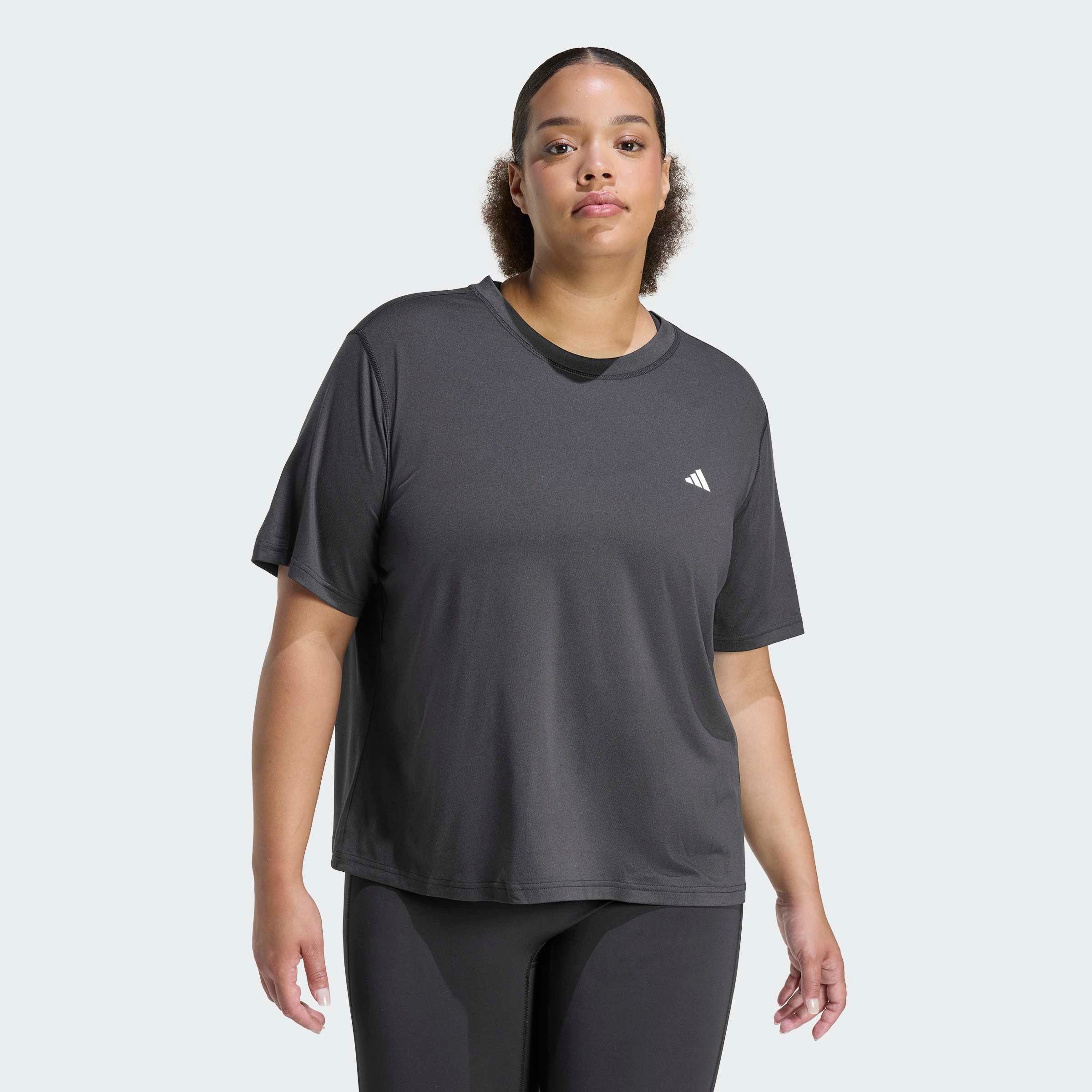 adidas Performance T-Shirt WORKOUT ESSENTIALS MINIMALISTISCHES MIT RUNDHALSAUSSCHNITT