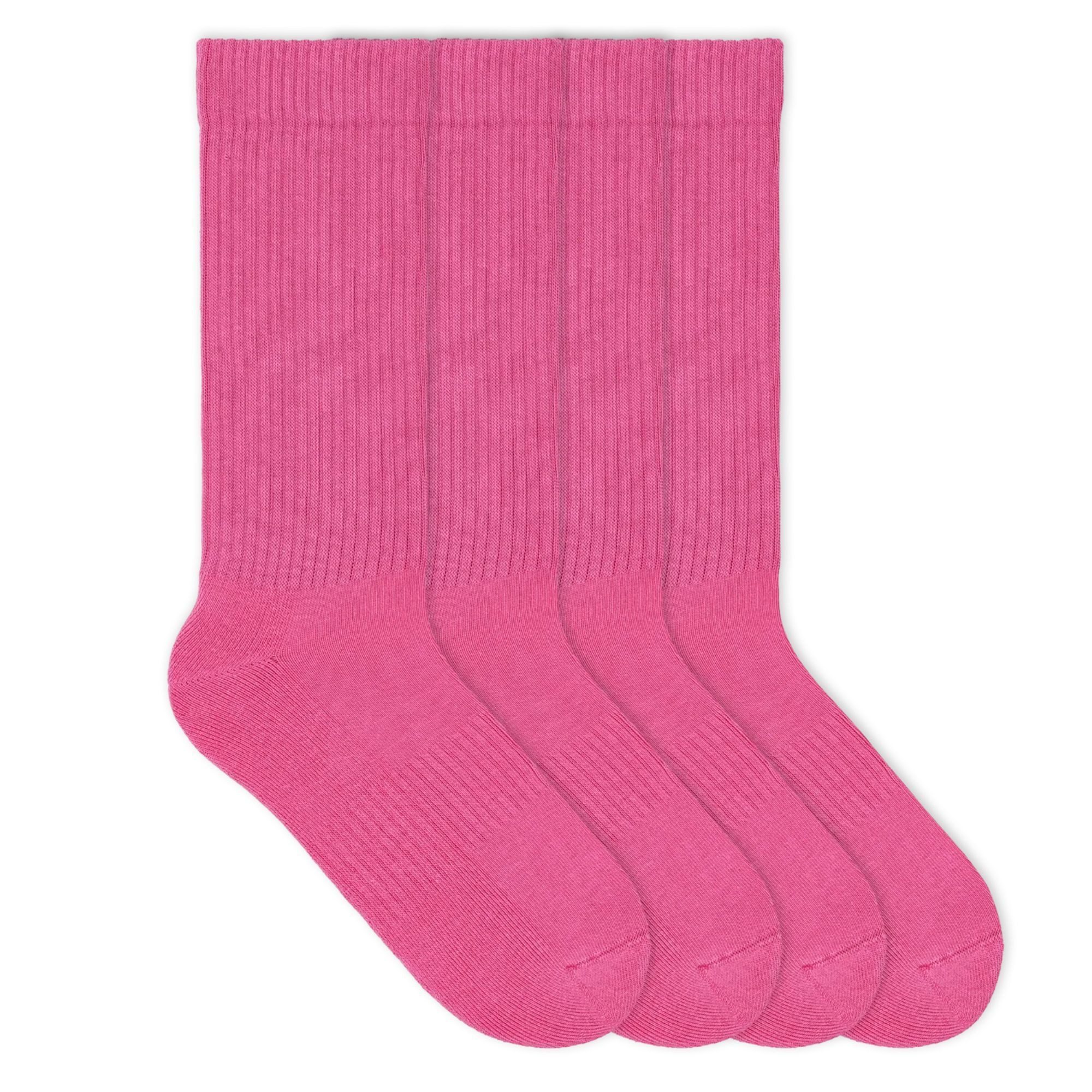 von Jungfeld Tennissocken Einfarbige Classics Baumwoll-Mischung 35-46 Unisex (2-Paar, 2er-Pack) Hohe Sportsocken aus Bio-Baumwolle für Damen & Herren