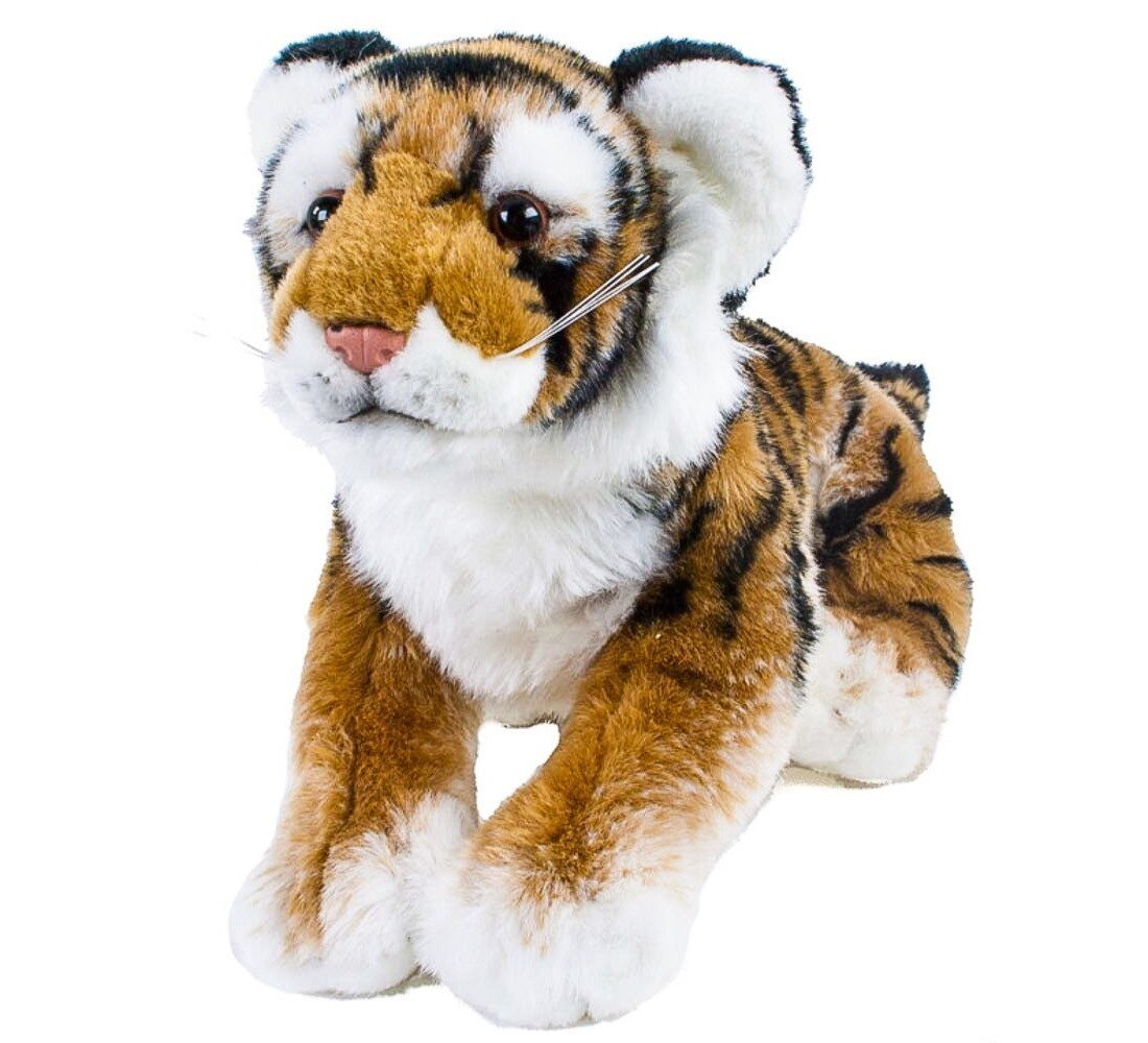 Uni-Toys Kuscheltier Kuscheltier Tiger Simba 45 cm gelb getigert Uni-Toys