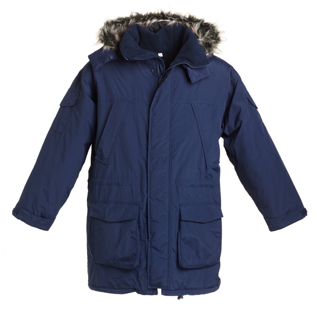 BMS Parka ALASKA-PARKA sehr leicht & sehr warm marine