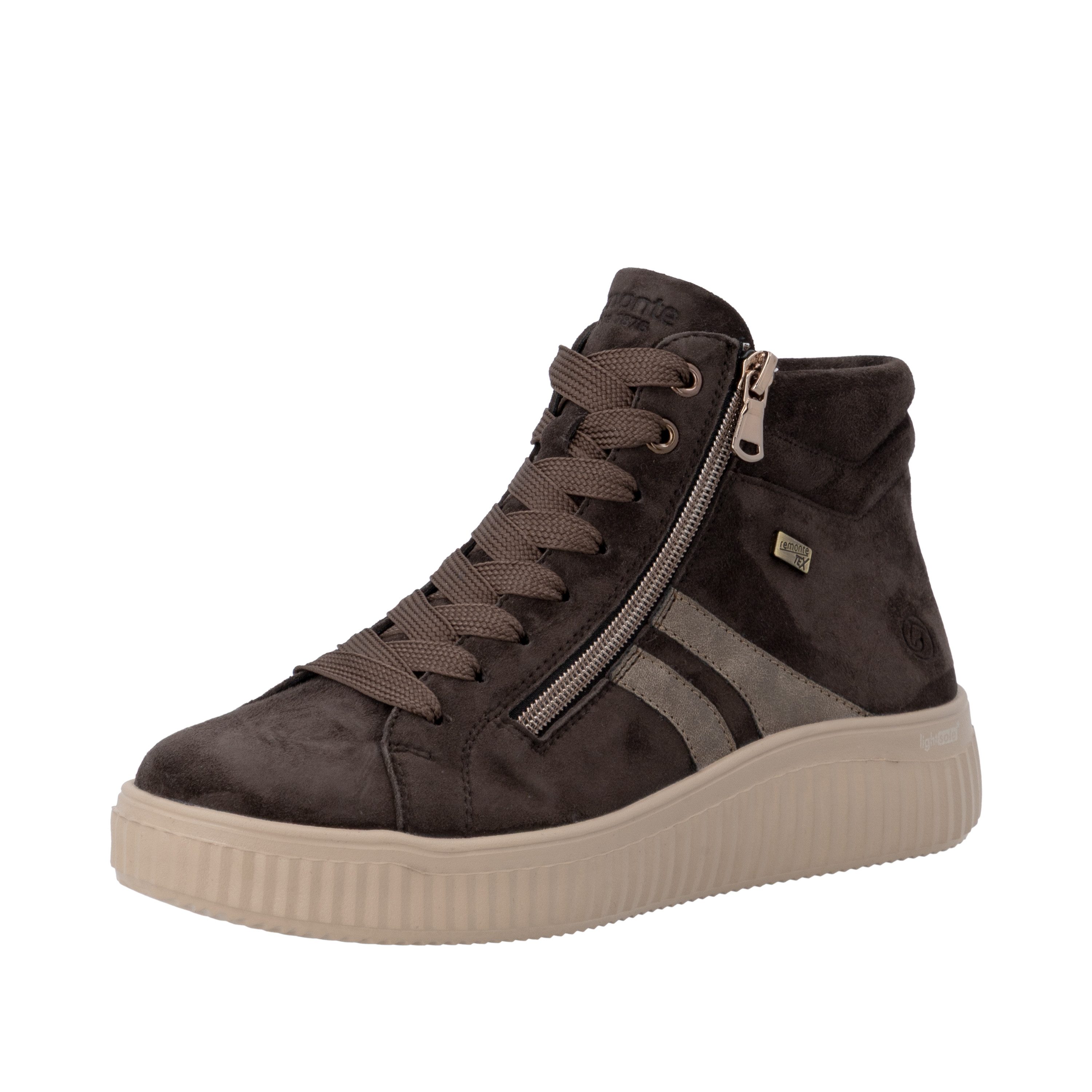 Remonte Winterboots Sneakerboots, Stiefelette mit Reißverschlüssen, TEX-Membran