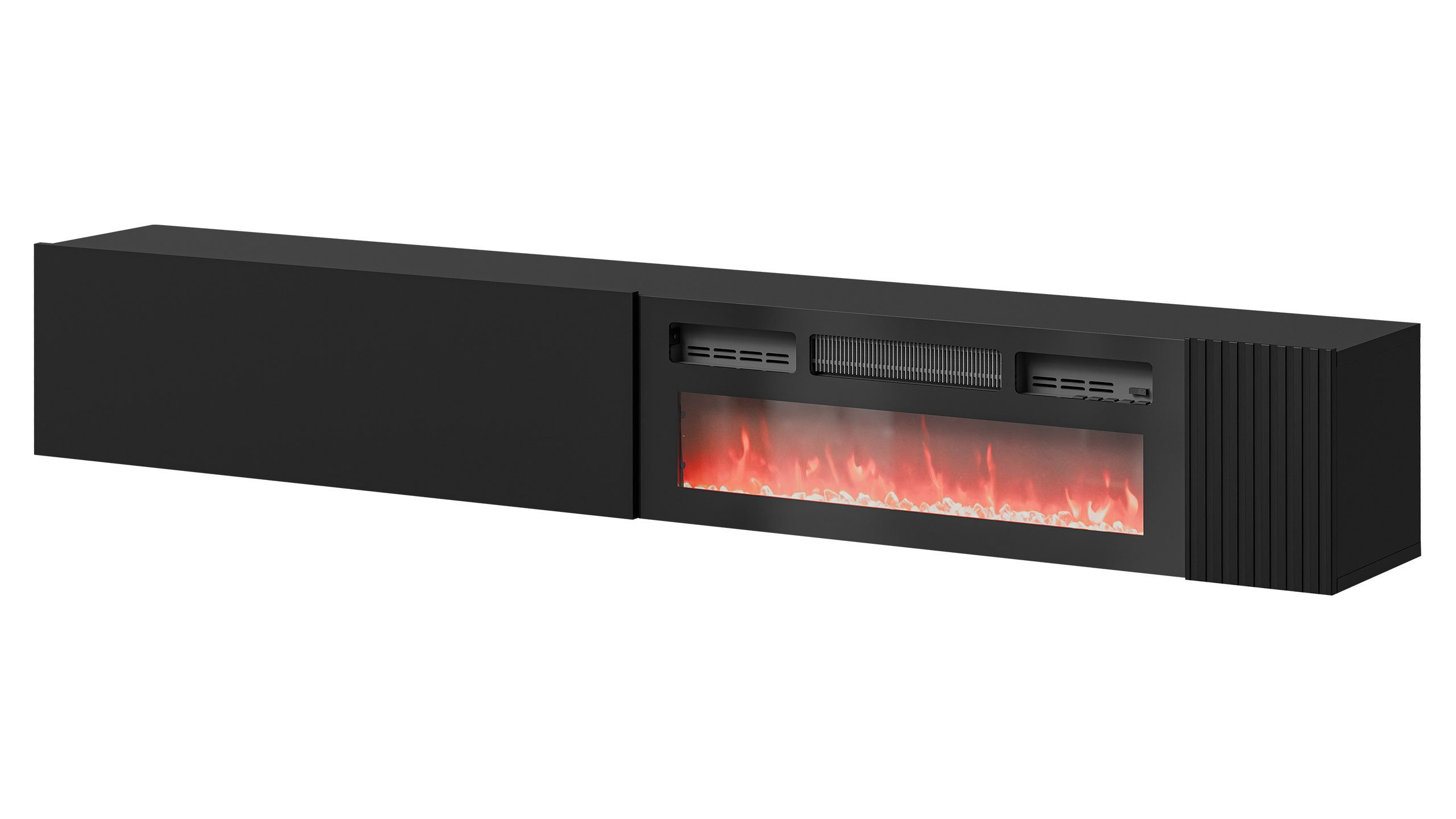 MIRJAN24 TV-Schrank Capital 200 EF mit Kamin (mit Drehtür und Klappe) Reali günstig online kaufen