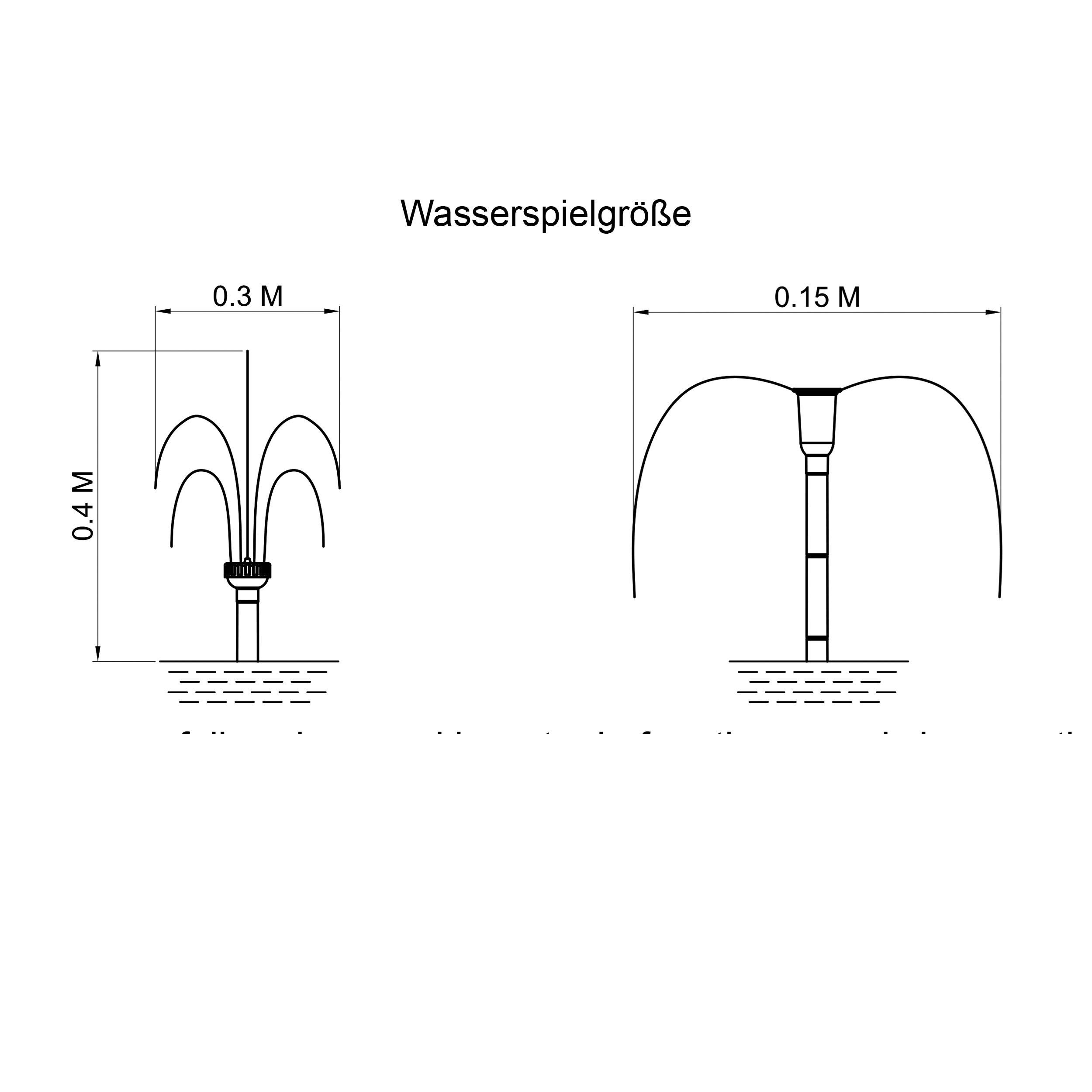 esotec Teichfilter 8/400 Solar Unterwasserfilter-Set + LED + 4Ah LiFePO4-Akkubox 100951 (Komplettset)