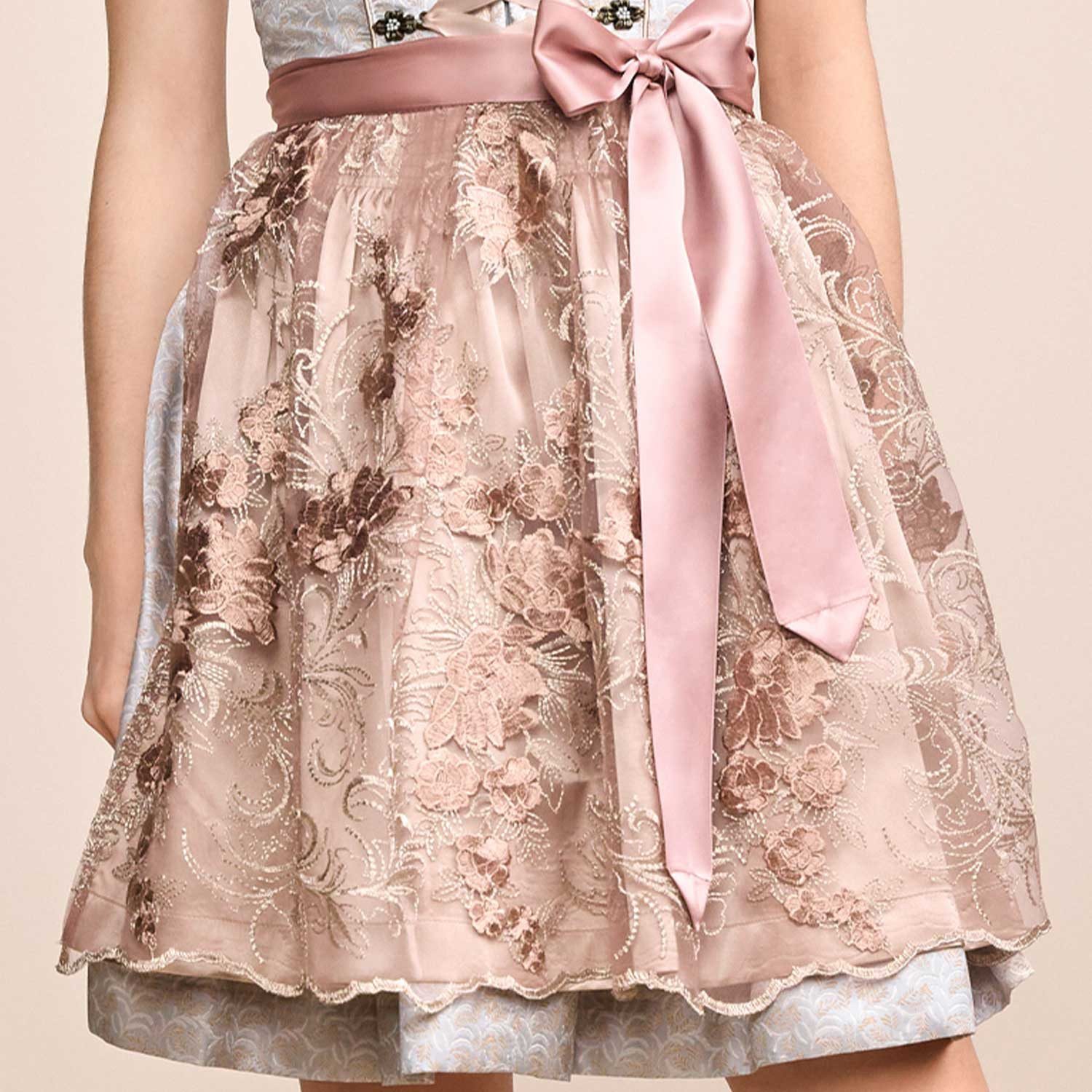 Krüger Madl Dirndl Krüger MADL Dirndl 'Emilija' 414169, Hellgrau 50c