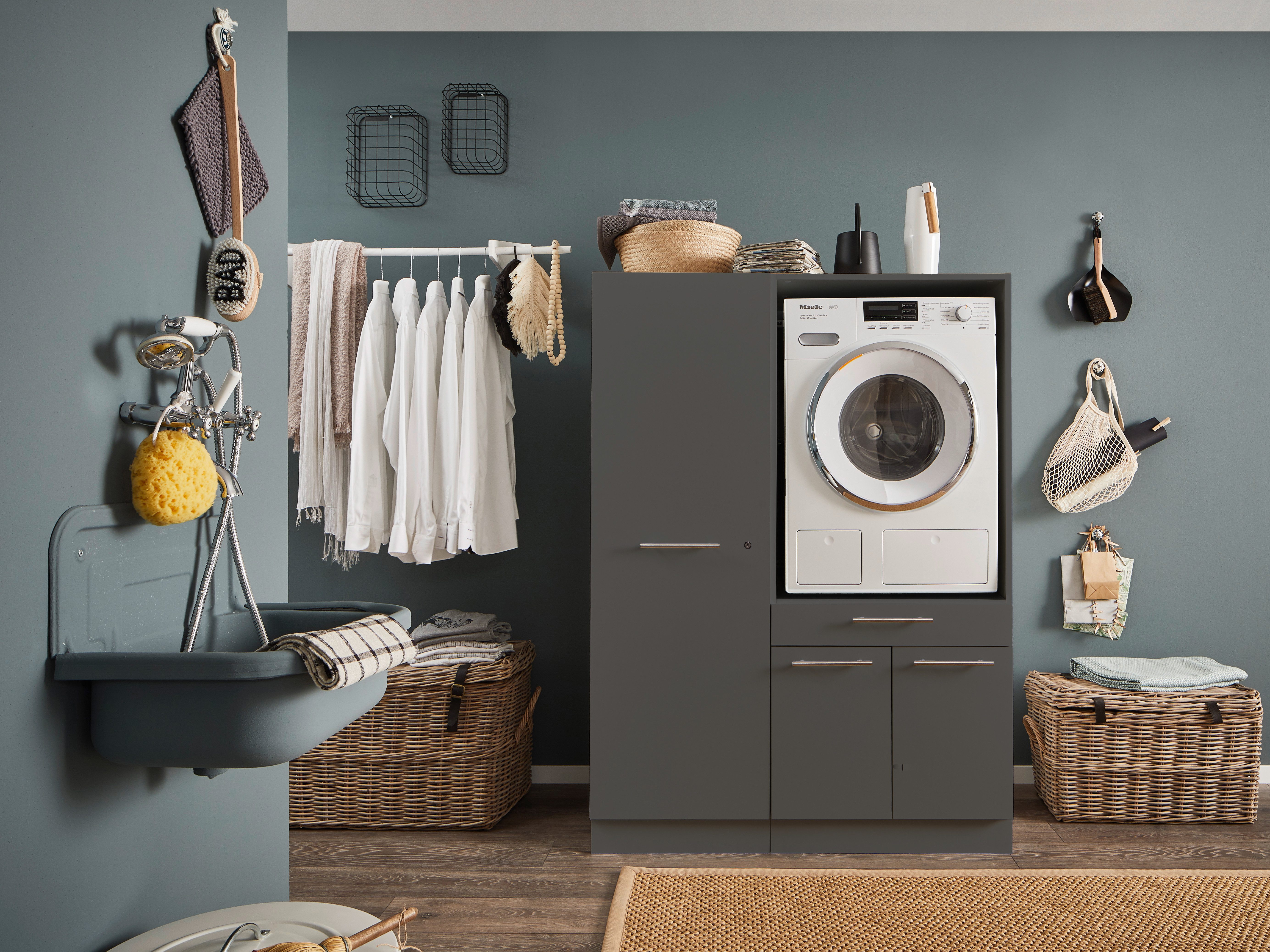 Laundreezy Mehrzweckschrank-Set LAUNDREEZY LDSK6, Breite 117,5 günstig online kaufen