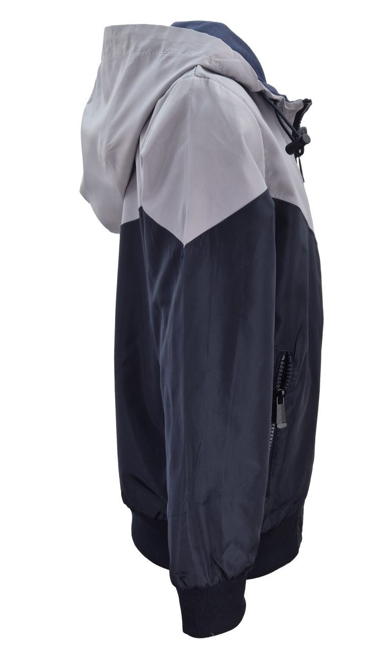 Fashion Boy Allwetterjacke Übergangsjacke mit Kapuze Kinder Jacke JH4037e