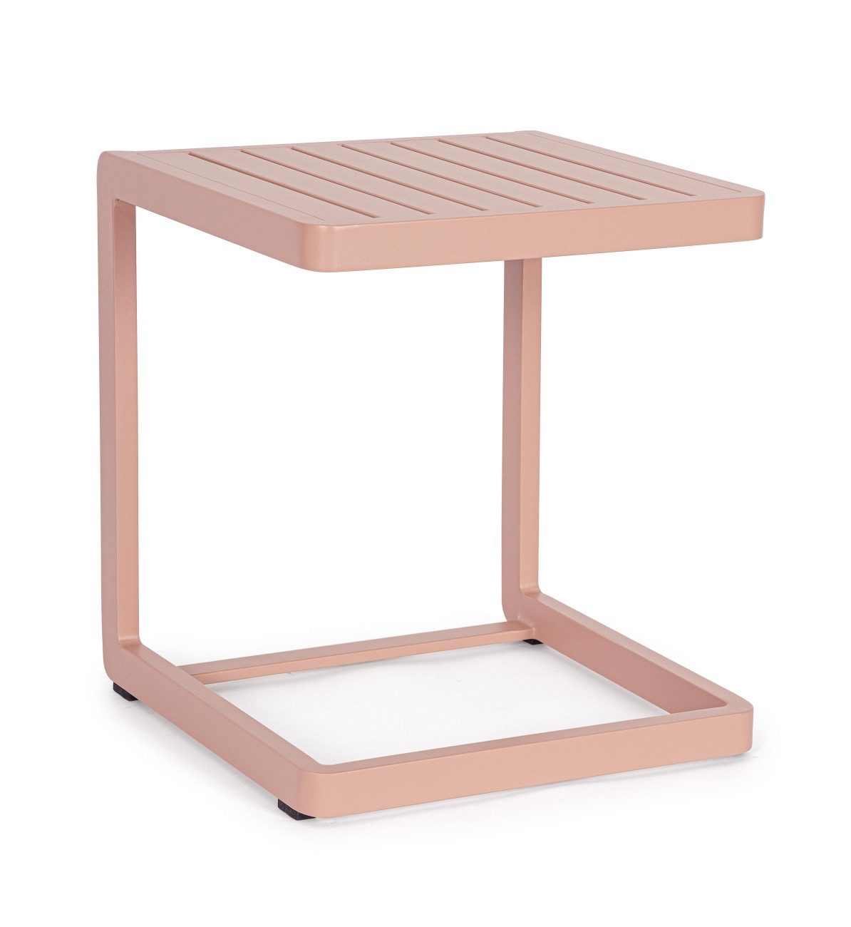 Feeling4Home Beistelltisch Konnor aus Aluminium, Rose