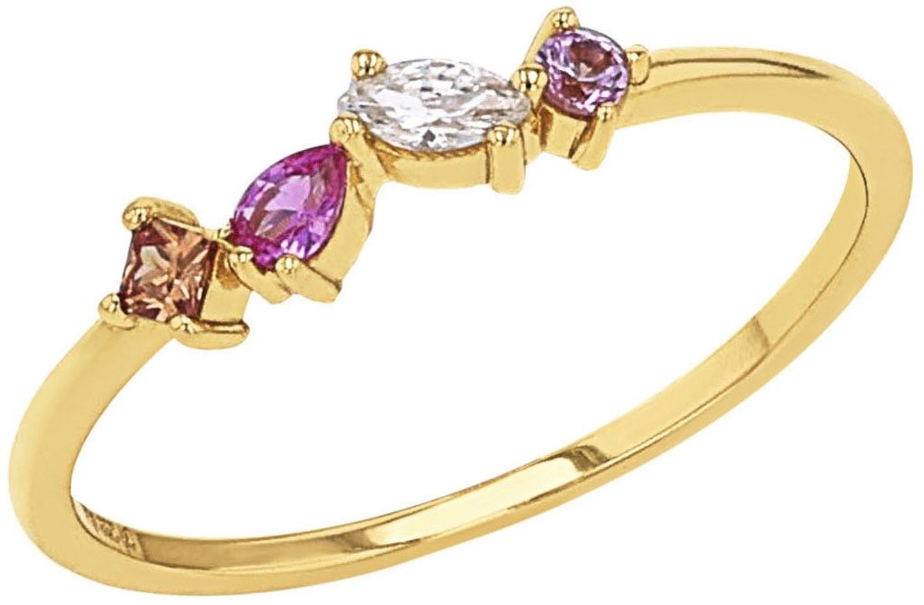 Amor Fingerring, mit Zirkonia (synth)