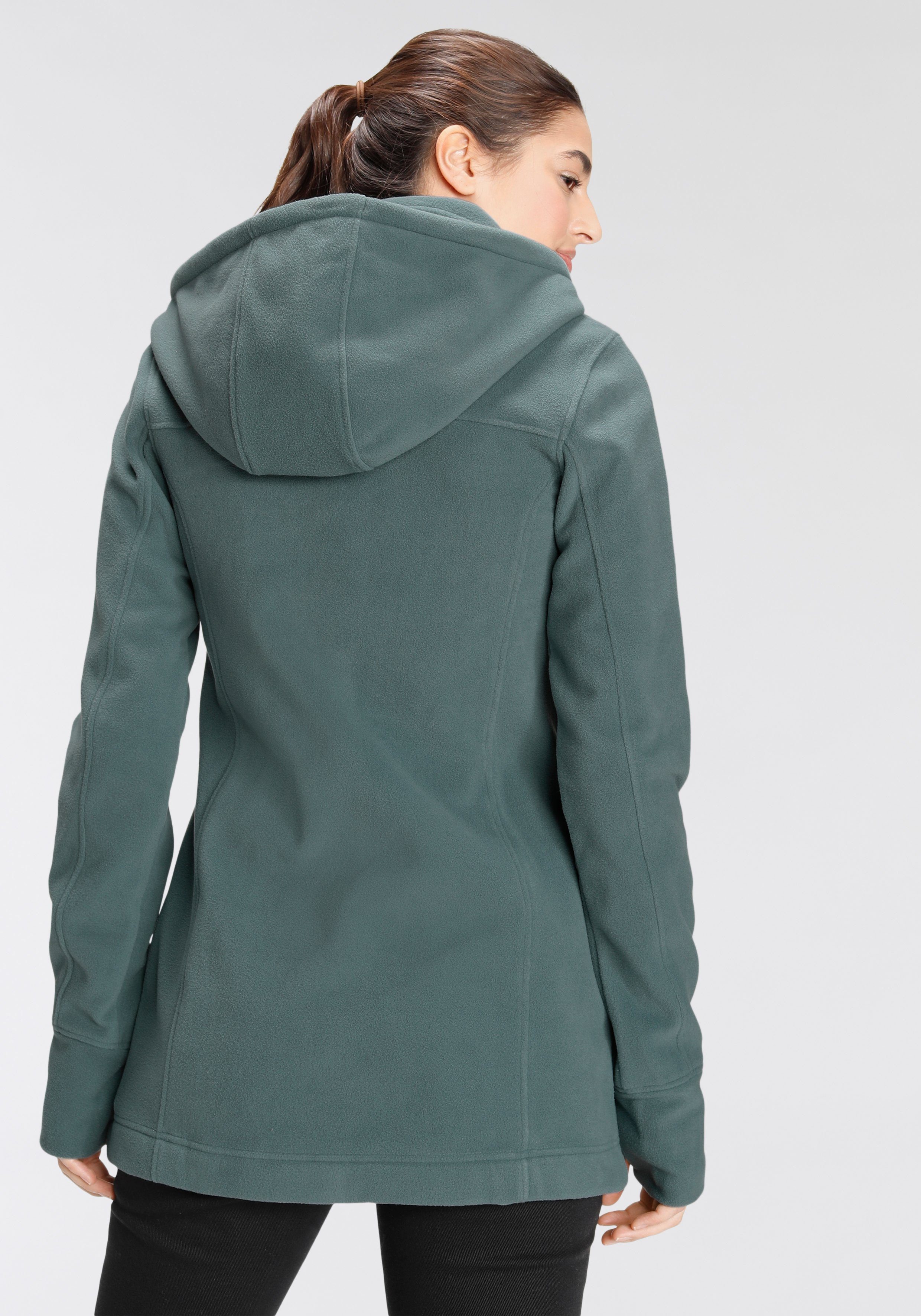 Polarino Fleecejacke aus Fleece, atmungsaktiv, schnell trocknend günstig online kaufen