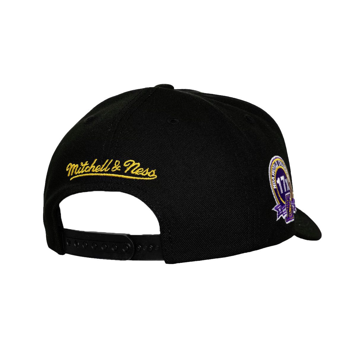Mitchell & Ness Snapback Cap Los Angeles Lakers (kein Set) leicht gebogene Schirm