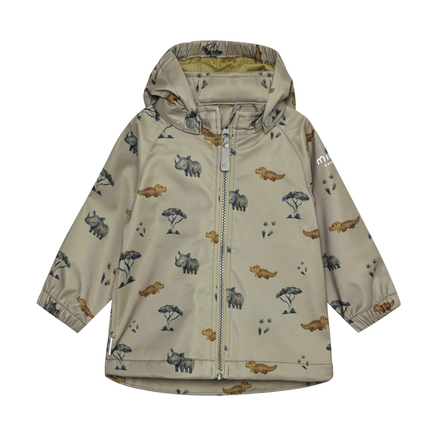 Softshelljacke Jungen Softshelljacke wasserdicht winddicht Kapuze Print