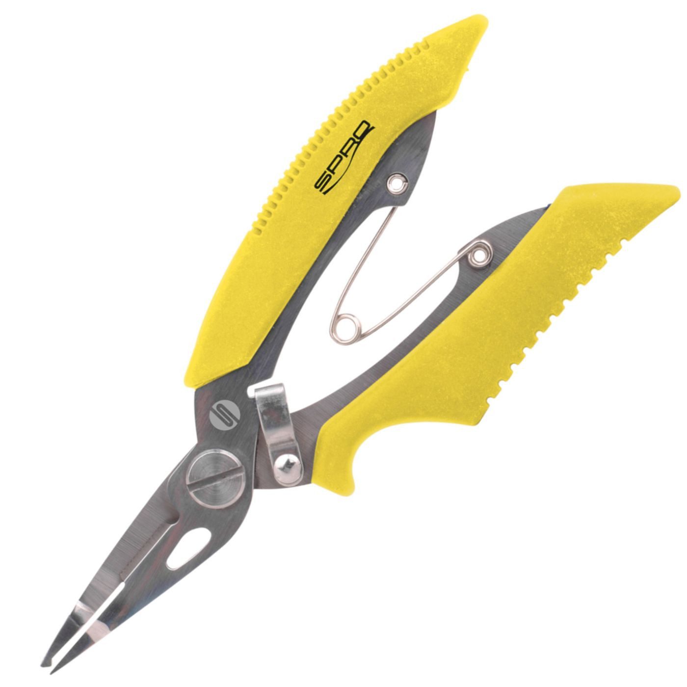 SPRO Angelhakenauslöser Spro Micro Split Ring V Plier 13cm Sprengringzange – Angelzange