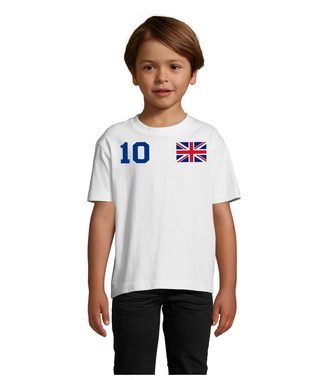 Blondie & Brownie T-Shirt Kinder England United Kingdom EM Sport Trikot Fußball Meister WM