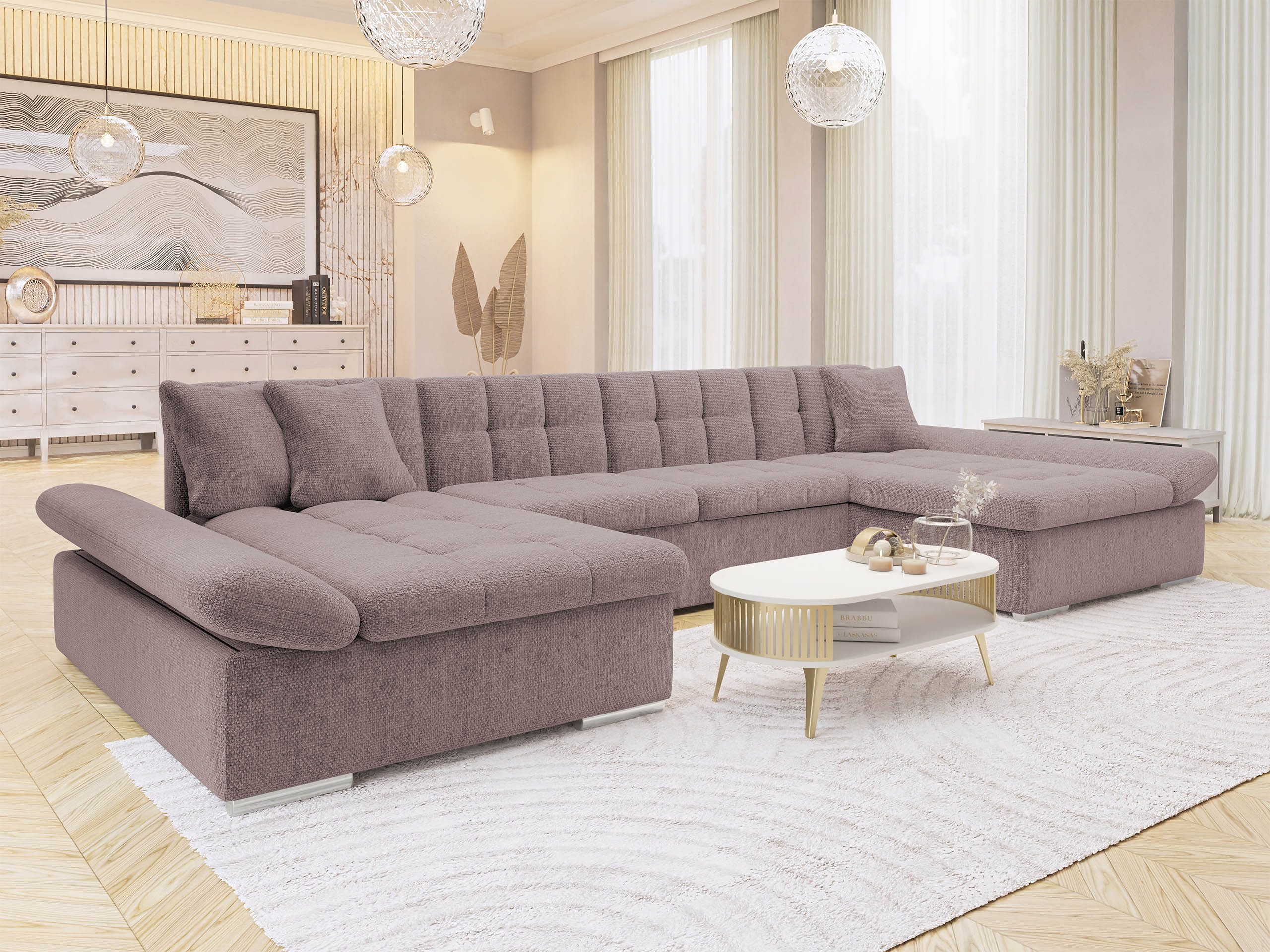 MIRJAN24 Wohnlandschaft Alia Premium, mit zwei günstig online kaufen