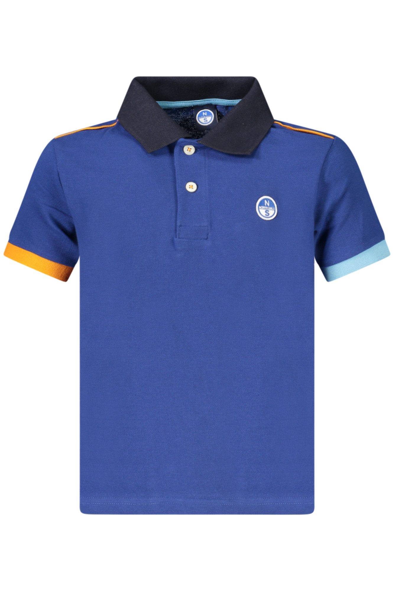 North Sails Poloshirt Hochwertiges Kinder Kurzarm-Polo in Blau mit