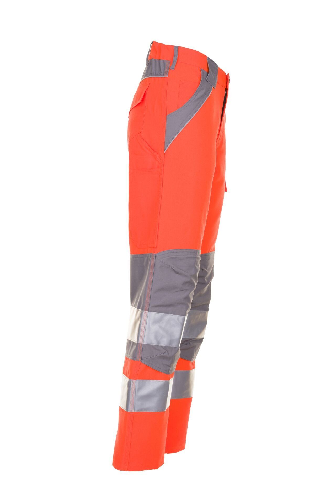 orange/zink Plaline (1-tlg) Warnschutz 56 Größe Planam Bundhose Arbeitshose
