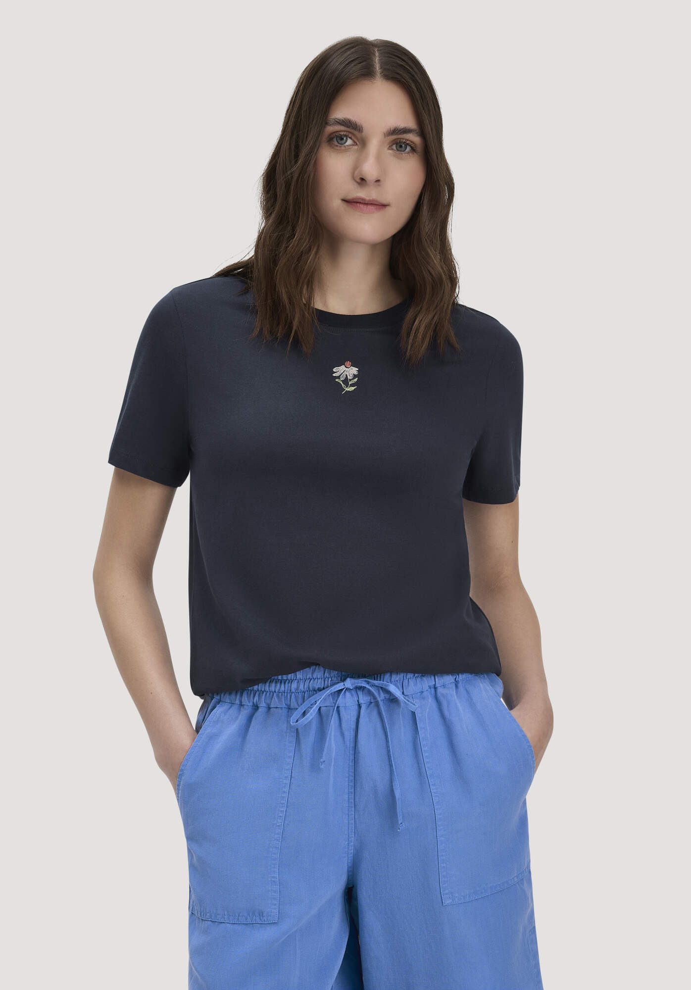 Hessnatur T-Shirt aus reiner Bio-Baumwolle (1-tlg)