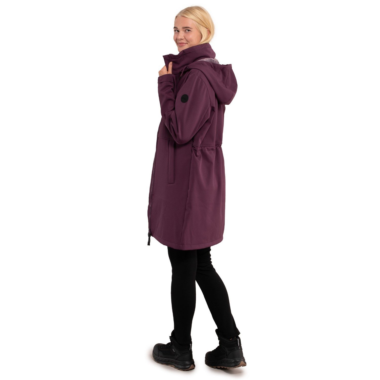 Icepeak Softshellmantel Agaram Softshellmantel mit Kapuze