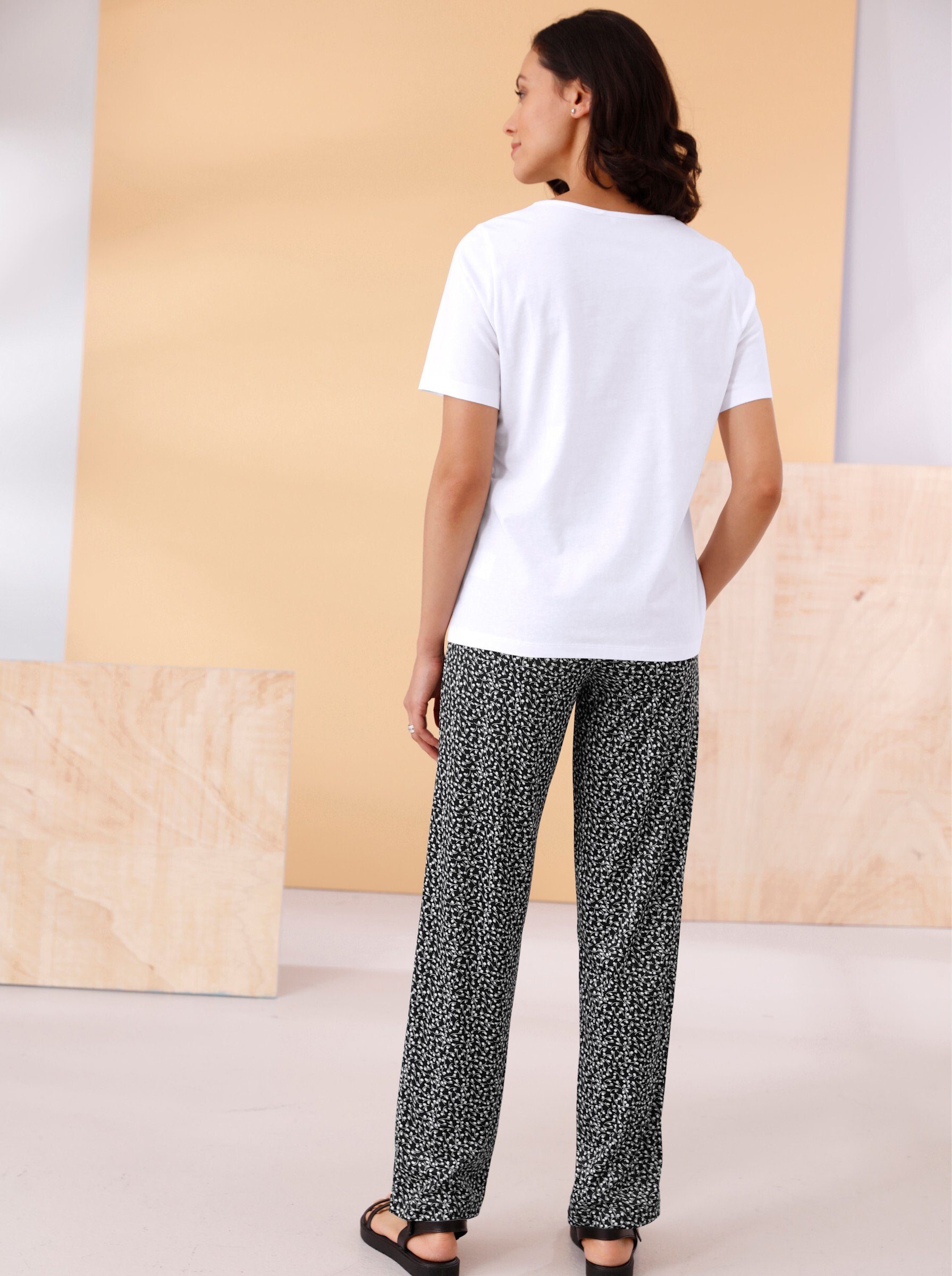 Sieh an! T-Shirt Kurzarmshirt .