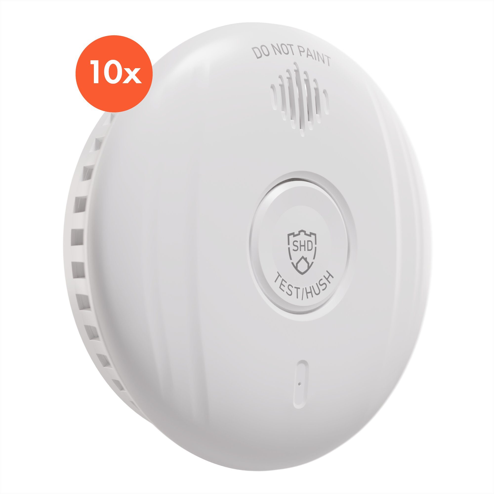 ONECONCEPT Rauchmelder DOF Pro10 Rauchmelder (Sensor Magnethalterung 10 Jahre Set batterie 10 set)