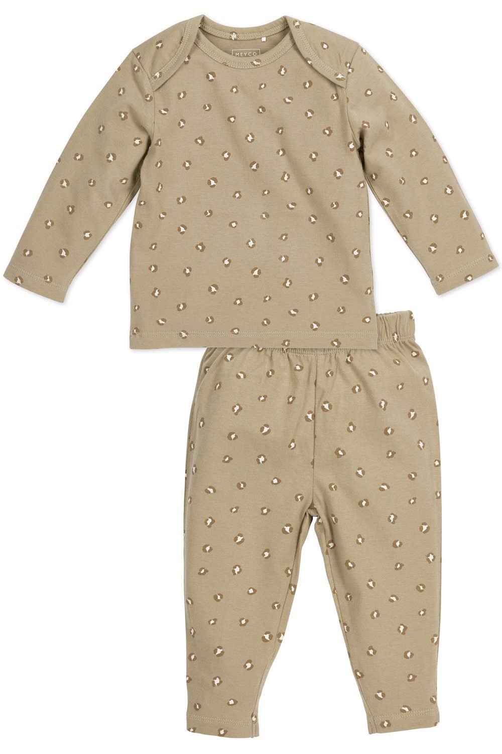 Meyco Baby Pyjama Mini Panther Sand (1 tlg) 50/56