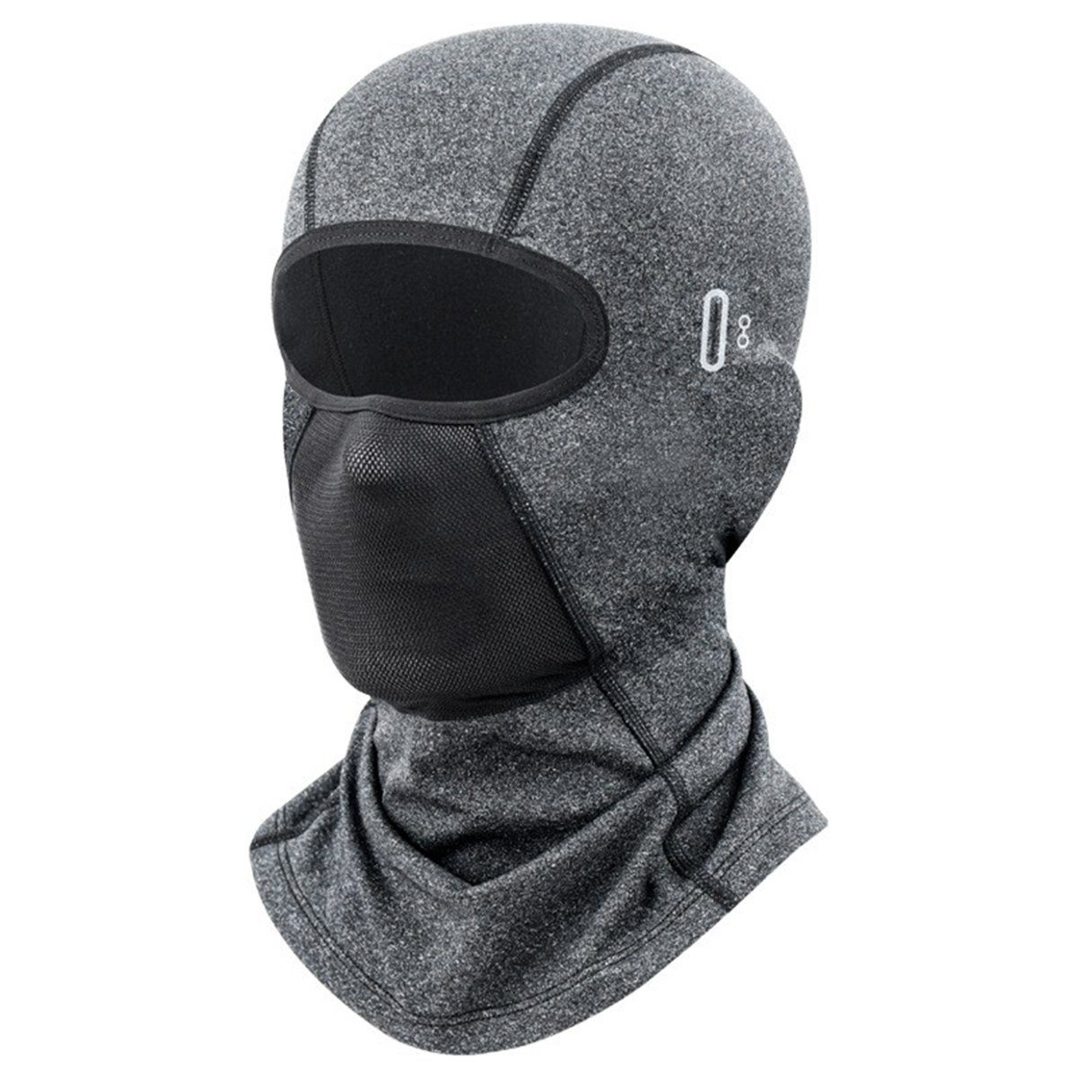 XDeer Sturmhaube Sturmhaube Herren Grau Herbst Winter Gesichtshaube Fahren Motorrad Outdoorsports Balaclava Winter Damen Skimaske für