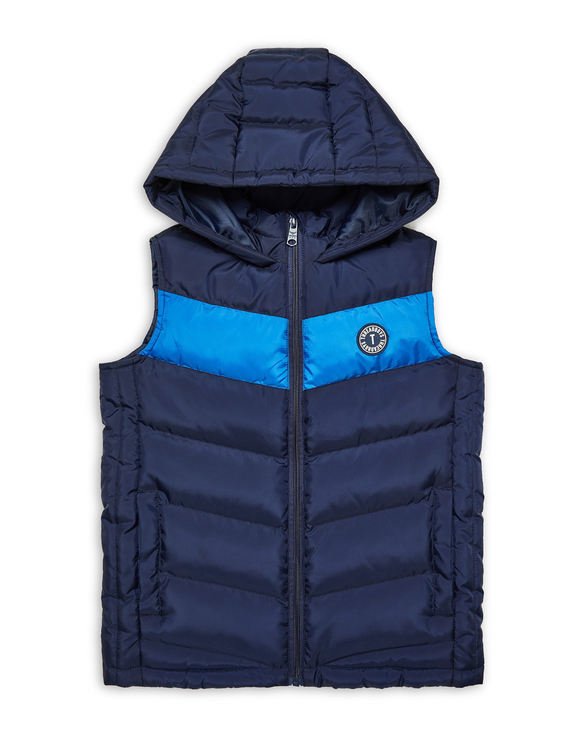Threadboys Softshellweste (1-tlg) mit Kapuze