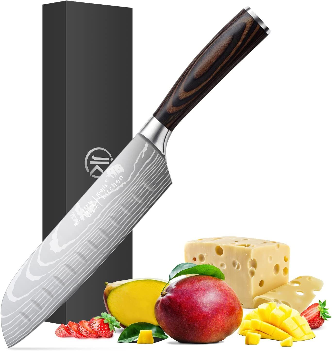 Damastmesser Scharfes Küchenmesser Messer japanisches JOEJI’S Damast Messer KITCHEN
