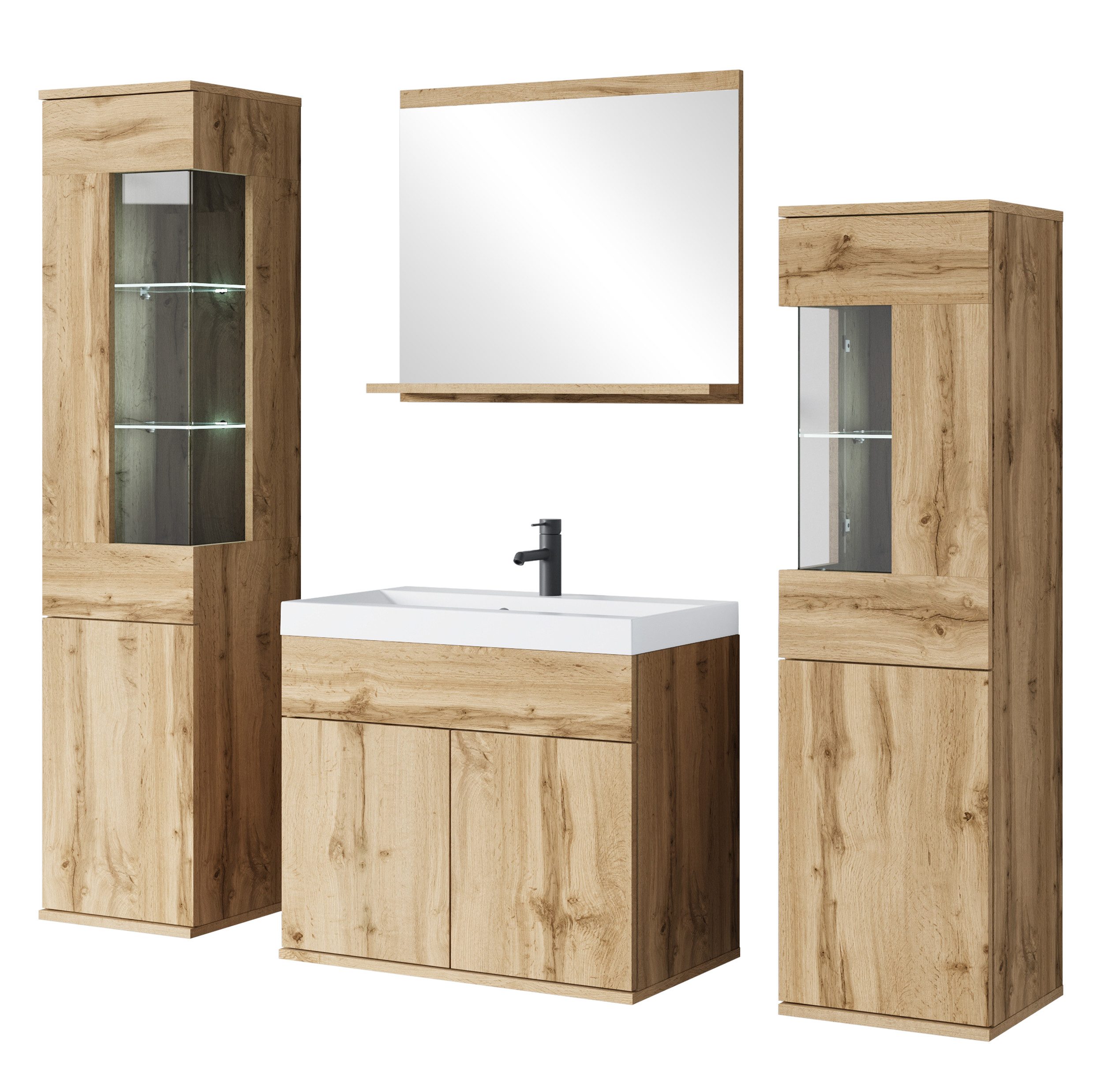 INOSIGN Badmöbel-Set Kenia, (Set, 5-St), Modernes günstig online kaufen