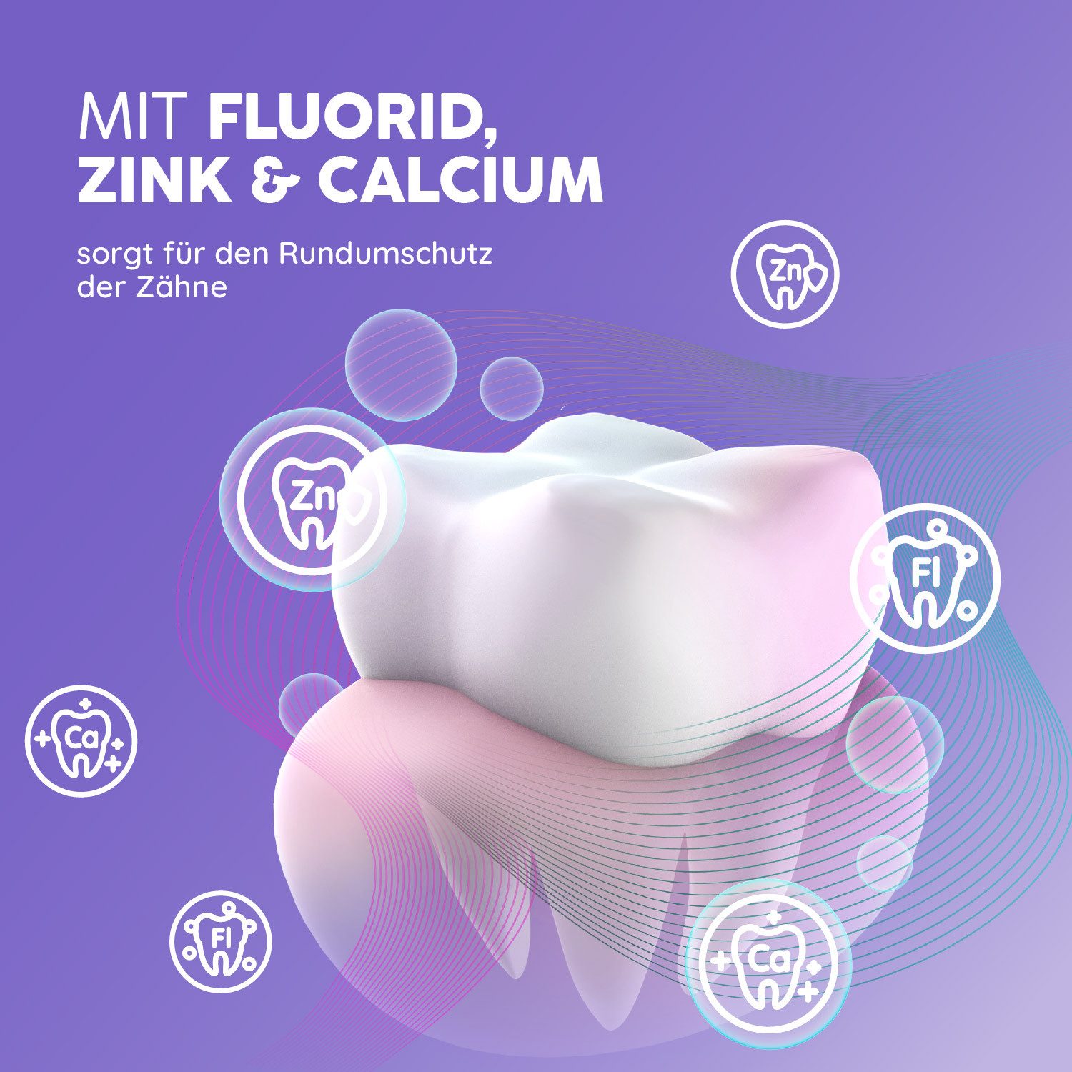 happybrush Zahnpasta Colour Corrector- für weiße Zähne & zur Zahnaufhellung, (Einzelpack) Farbkorrektur-Technologie, 5-fach Schutz