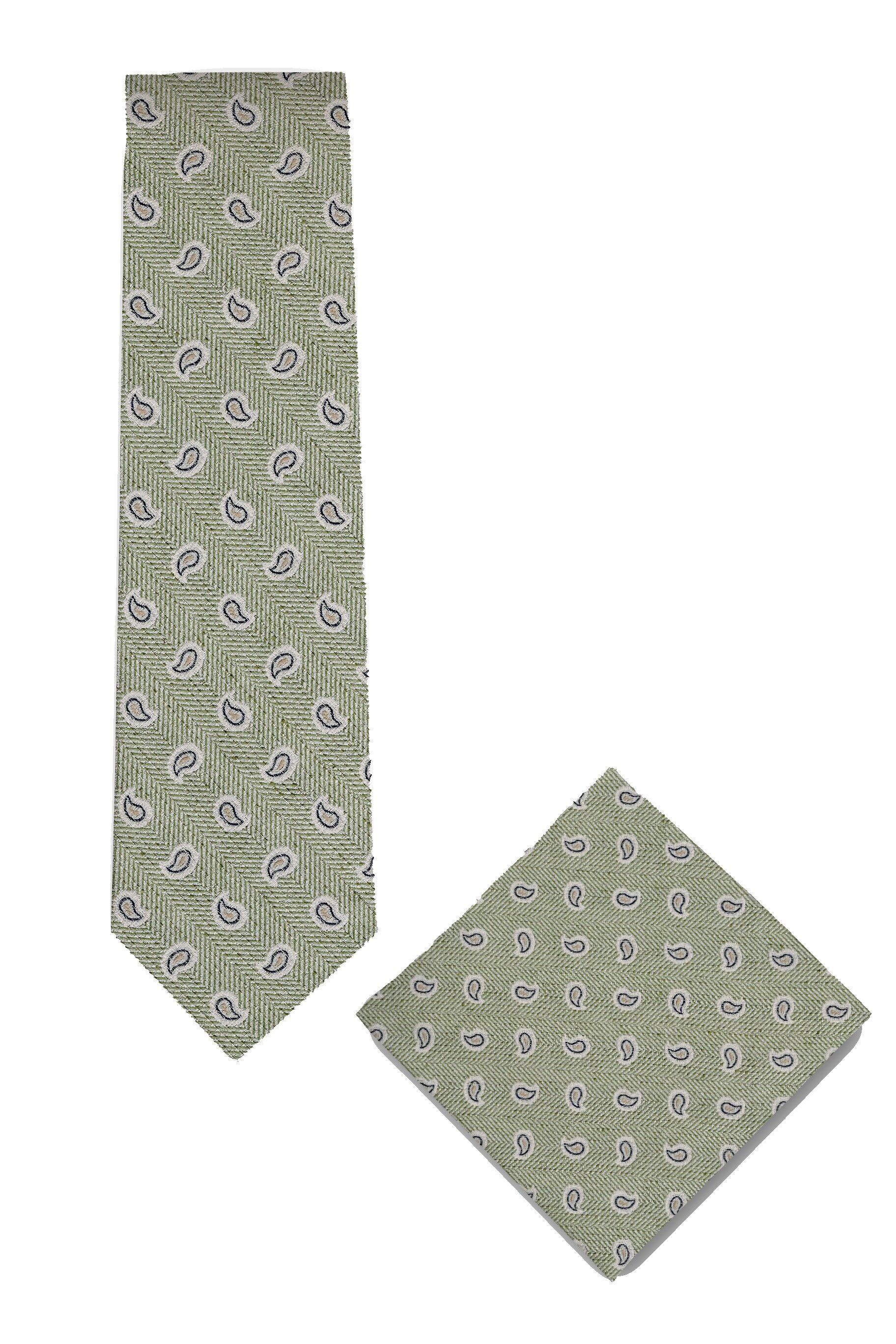 REAL GUYS by J.PLOENES Krawatte (1-St) Set bestehend aus Krawatte und Einstecktuch