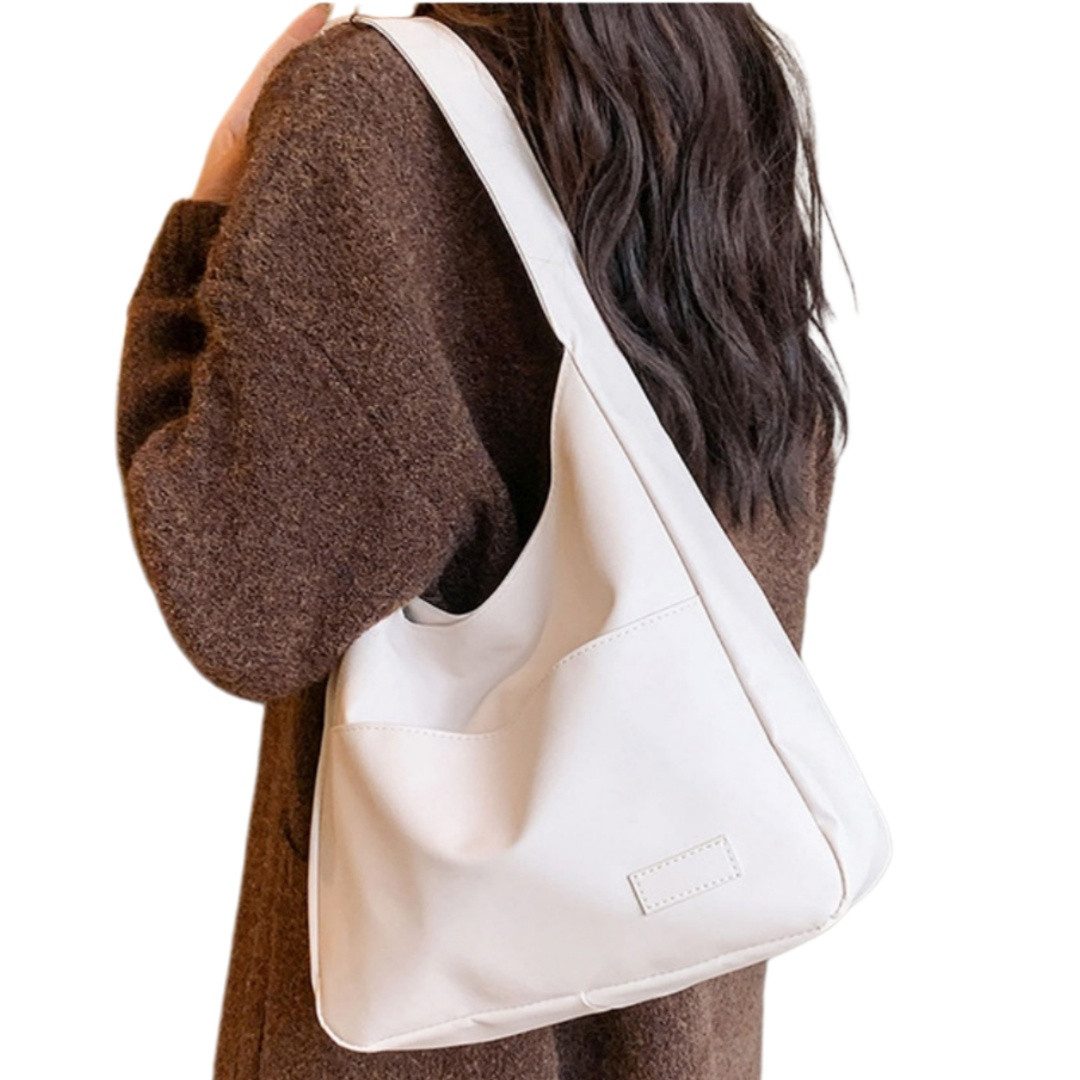 Schultertasche Damen Shopper Handtasche Tote Bag Vintage Hobo Tasche Strandtasche