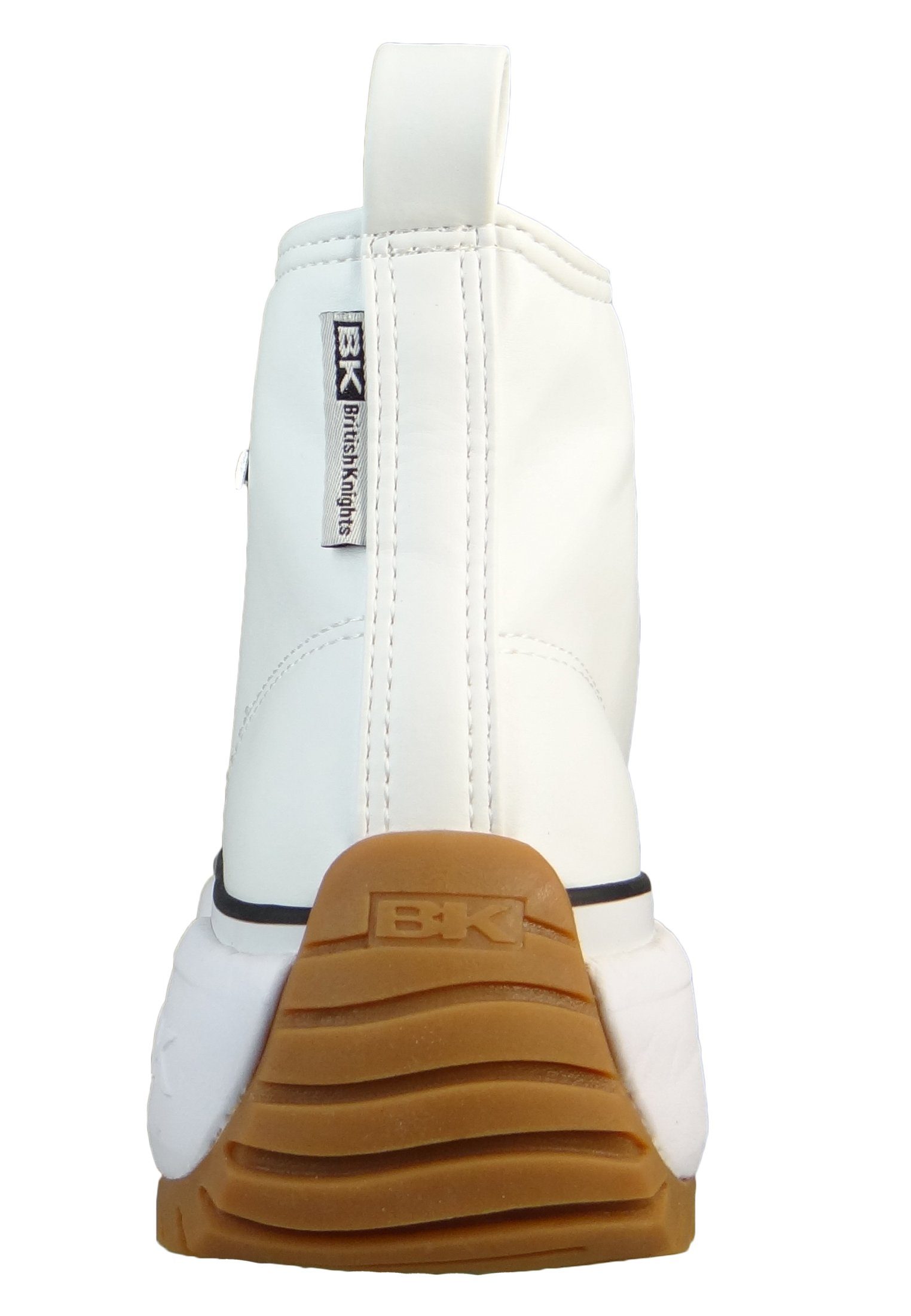 Sneaker Knights Schwarz B49-3735 White / 03 (02001029) British Weiß