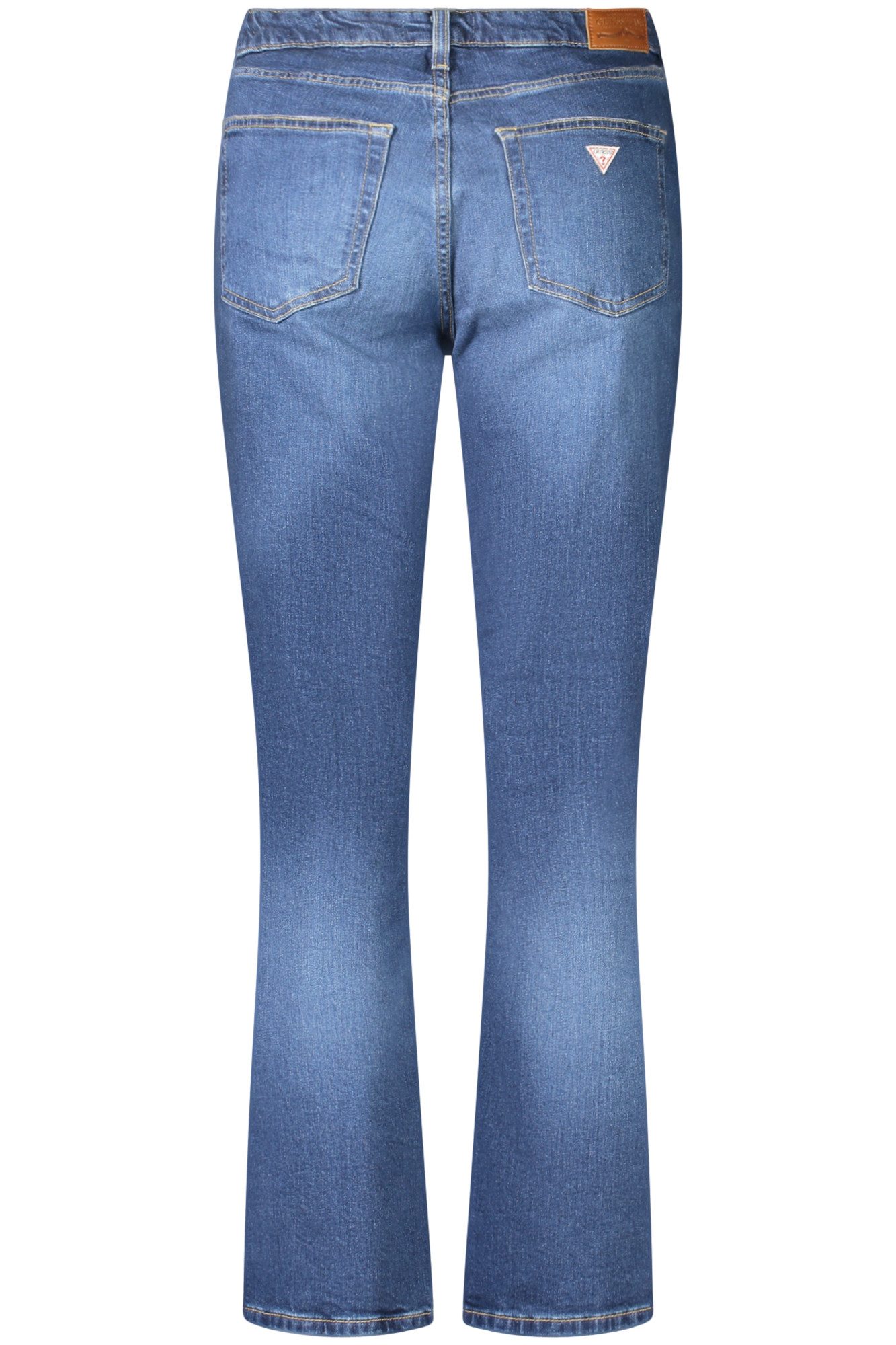 GUESS JEANS 5-Pocket-Jeans Blaue Damen-Jeans: Mittlere Leibhöhe, gerader Schnitt, 5 Taschen