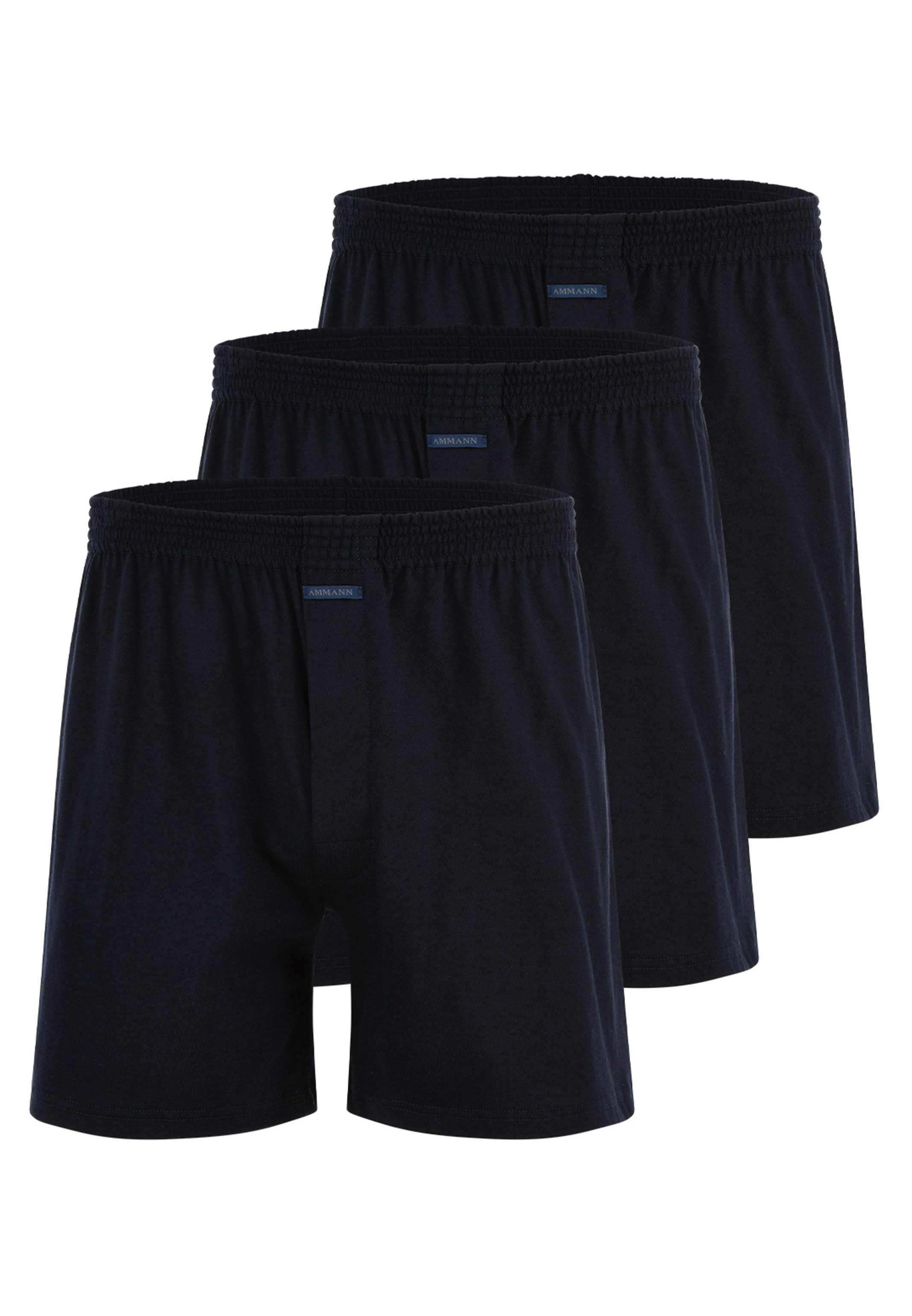 Ammann Boxershorts 3er Pack Basic (Spar-Set, 3-St) Boxershort - Baumwolle - günstig online kaufen