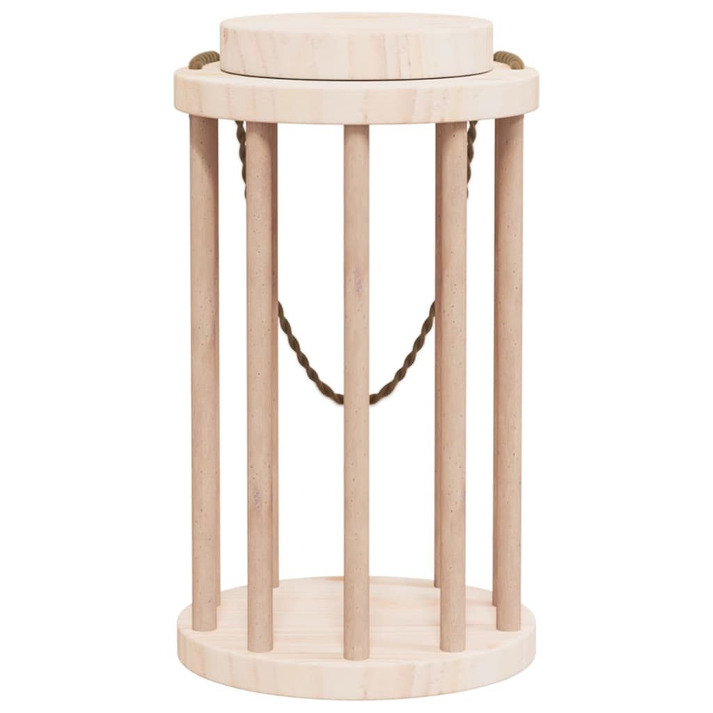 vidaXL Futterspender Heuraufe für Kaninchen Ø15x25,5 cm Massivholz Tanne
