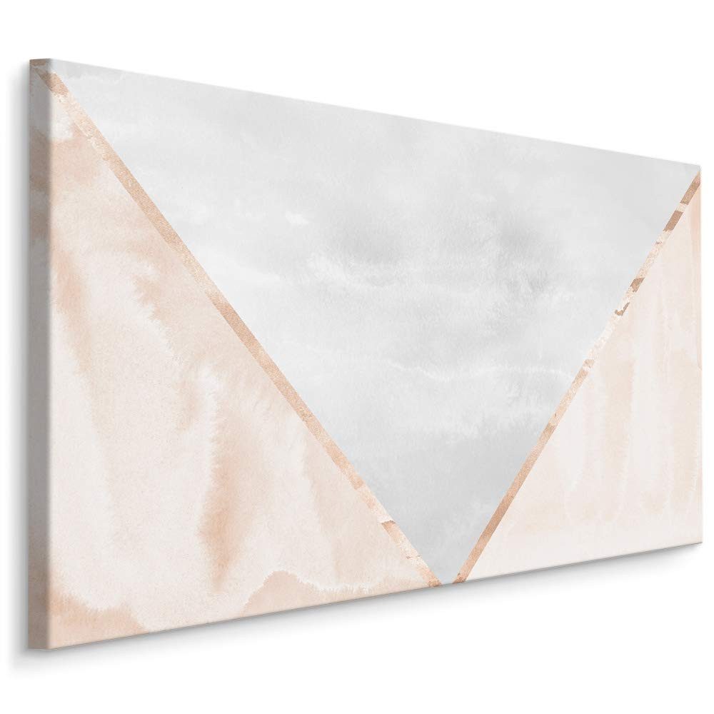 Muralo Leinwandbild Abstrakt – Leinwandbild Wandbild Kunstdruck Wohnzimmer, Abstrakt (1 St), Abstrakt Kunstwerk, 30 x 20 cm, aufhängefertig