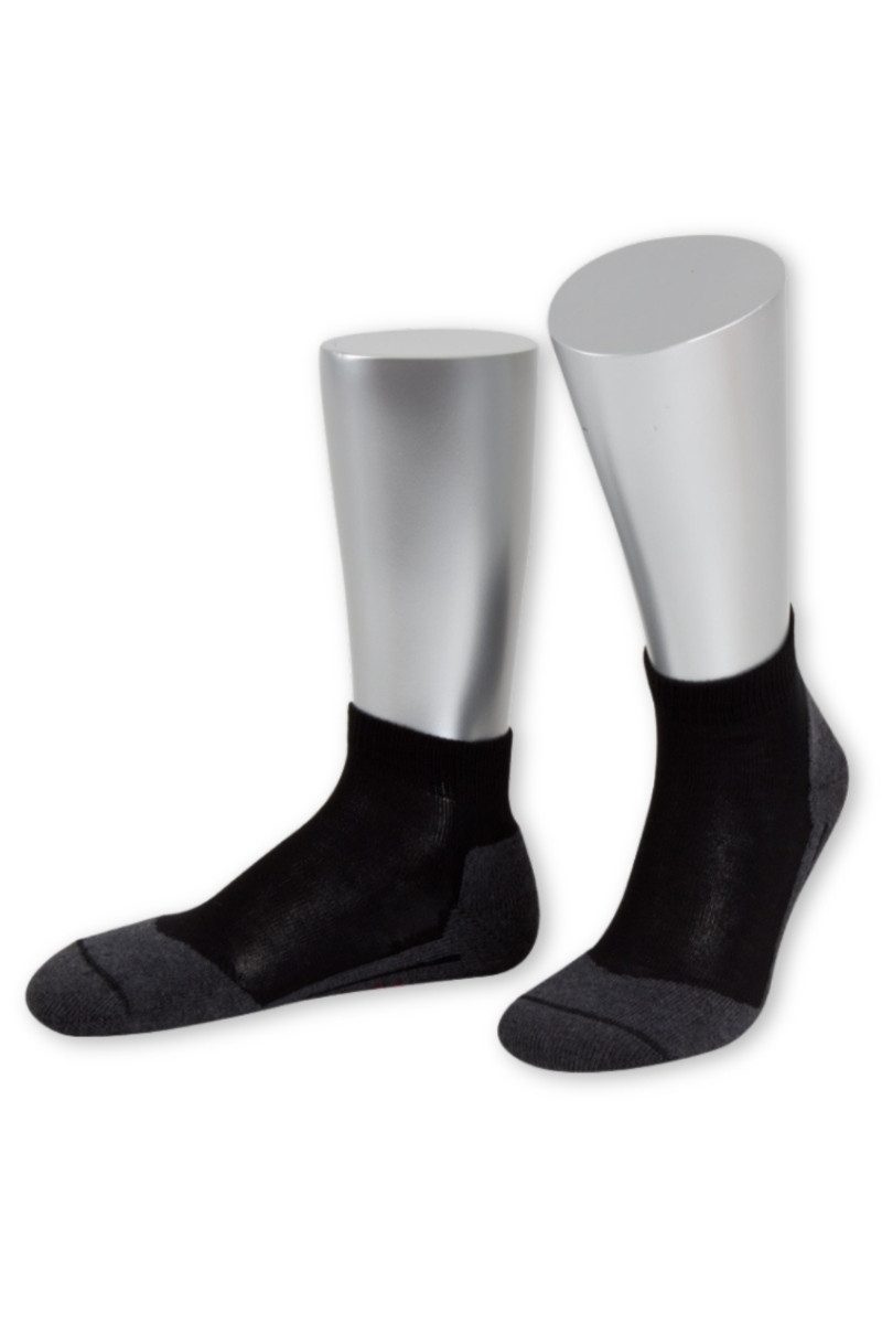 JD J. Dirks Trachtensocken Funktionssocken - SPORT I - schwarz