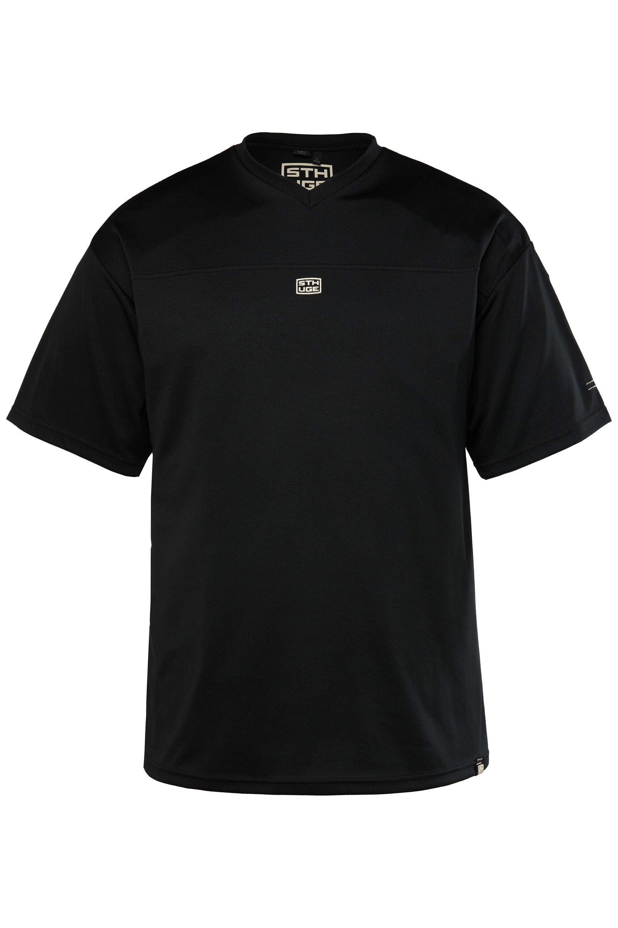 STHUGE T-Shirt T-Shirt Halbarm oversized Rückenprint günstig online kaufen