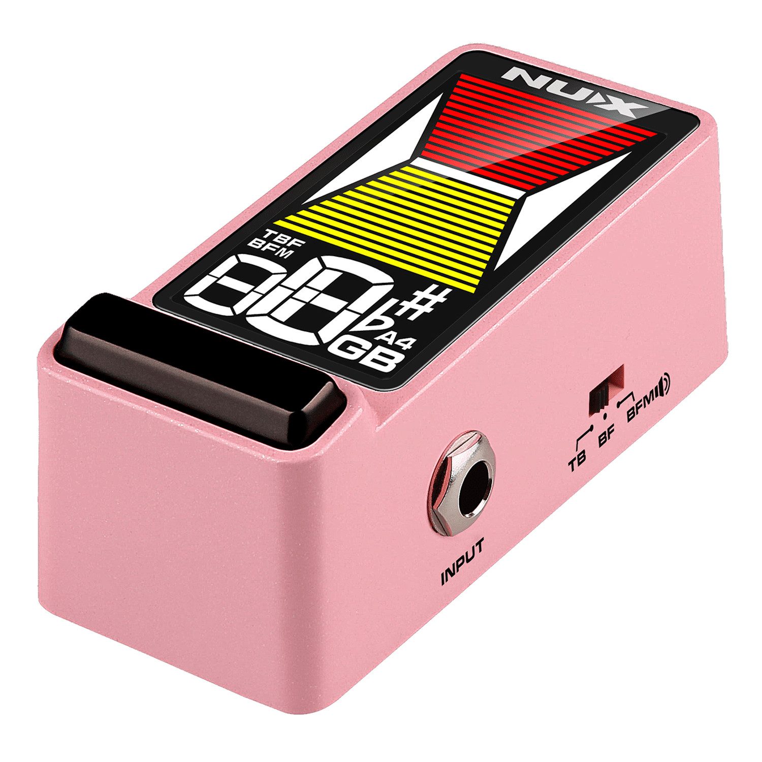 Nux E-Gitarre Nux Stimmgerät NTU-3 MKII Flow Tune Pink, Digital, Hochwertig