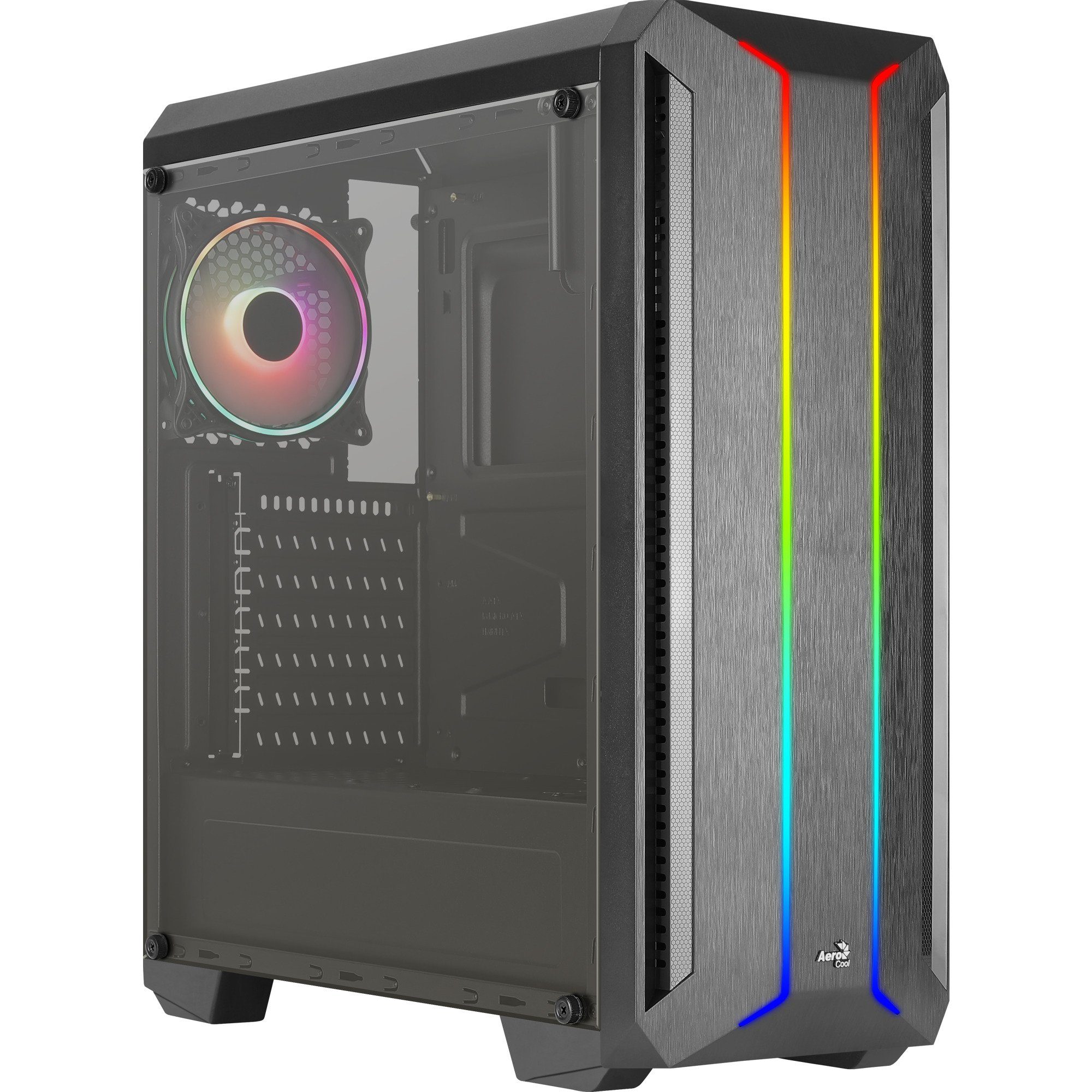 Chieftec LG-01B-OP PC-Gehäuse – ATX, Schwarz, Mit USB 3.0 & 2.0, Schraubenlosen Schächten & Lüfterhalterungen
