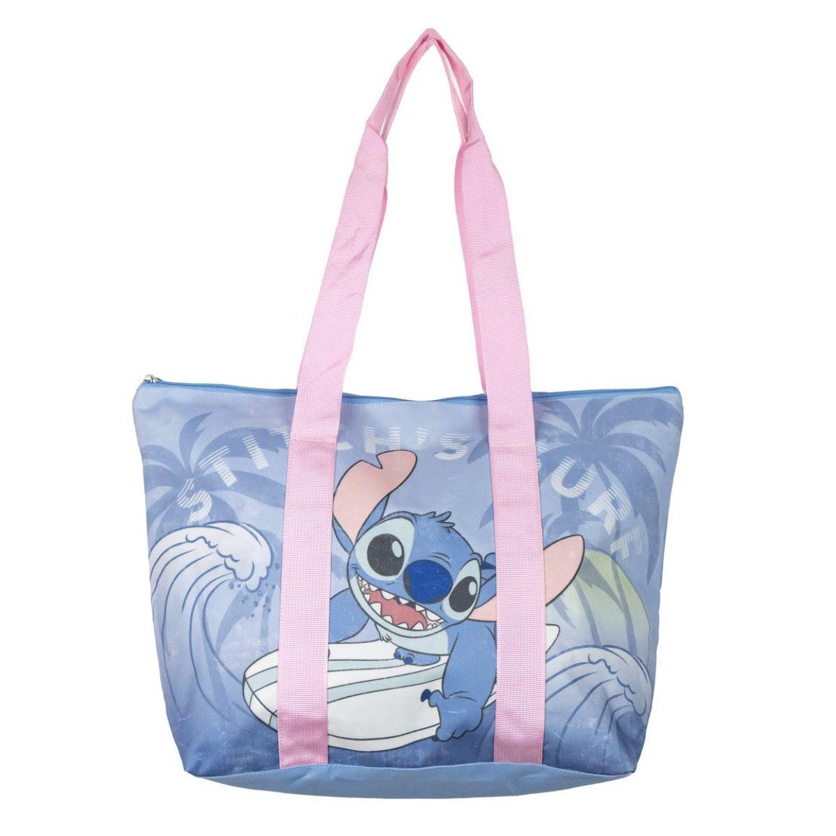 Cerda Shopper Disney Stitch Shopper – große Polyester-Tasche für Strand & Freizeit