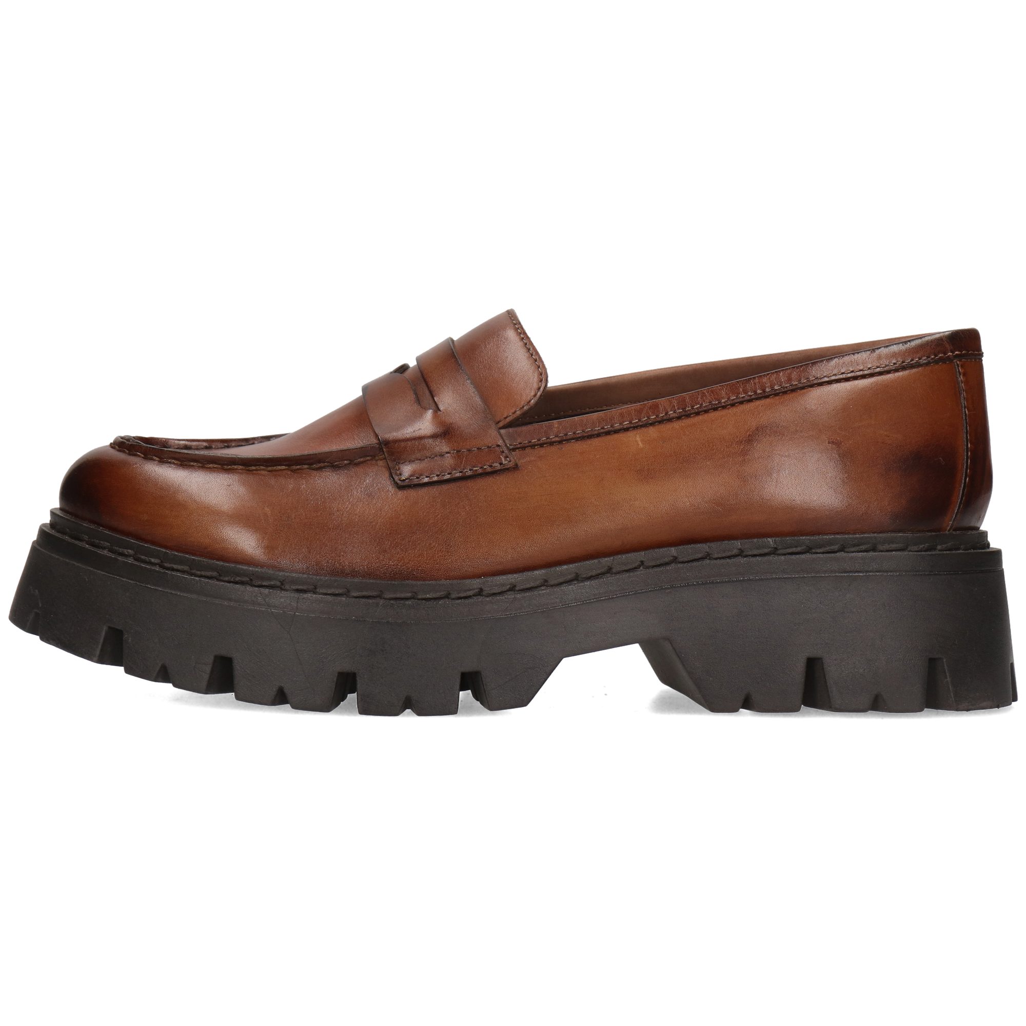 Melvin & Hamilton Thelia 7 Leder-Loafers für Damen Loafer Flache Absätze, Echtes Leder, Vegetabile Gerbung