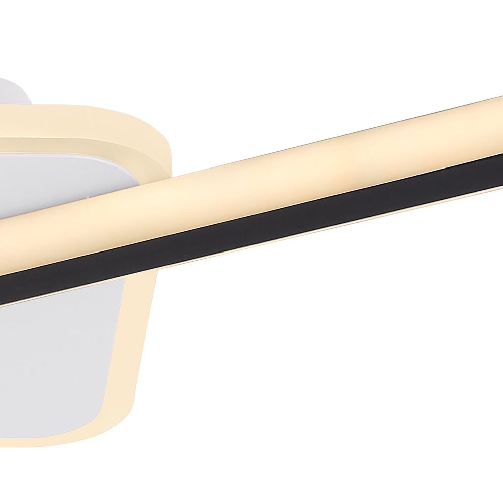 GLOBO LIGHTING LED Wandleuchte, Leuchtmittel nicht inklusive, Warmweiß, Wandlampe Leseleuchte Wandstrahler LED 18W Designleuchte weiß